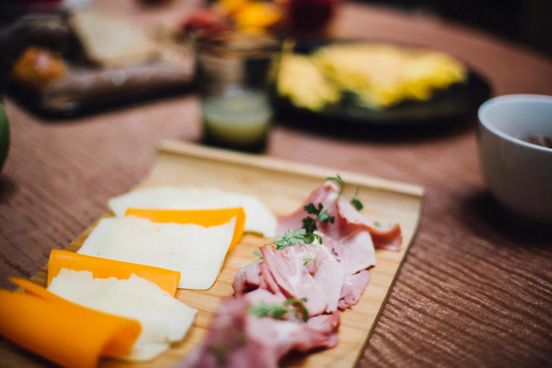 American breakfast in Hotel Marignan Champs-Elysées