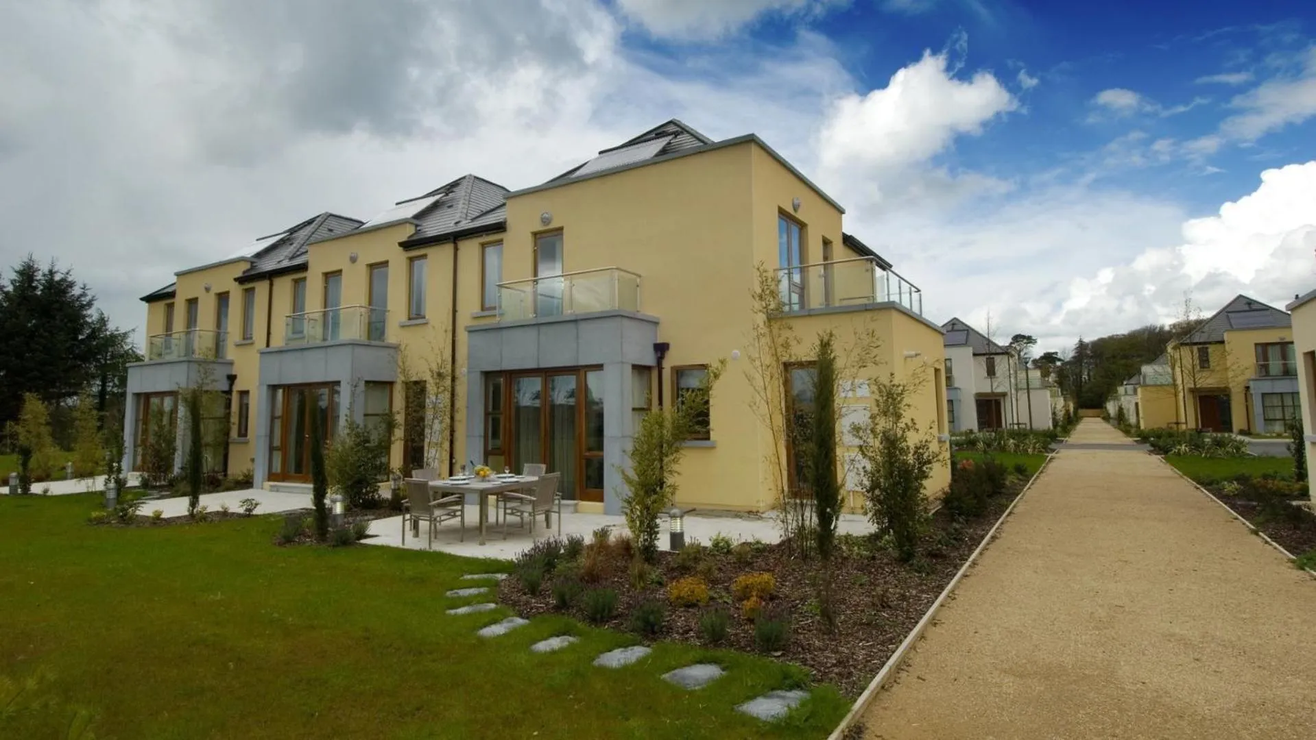 Property building in Waterford Castle Hotel Lodges