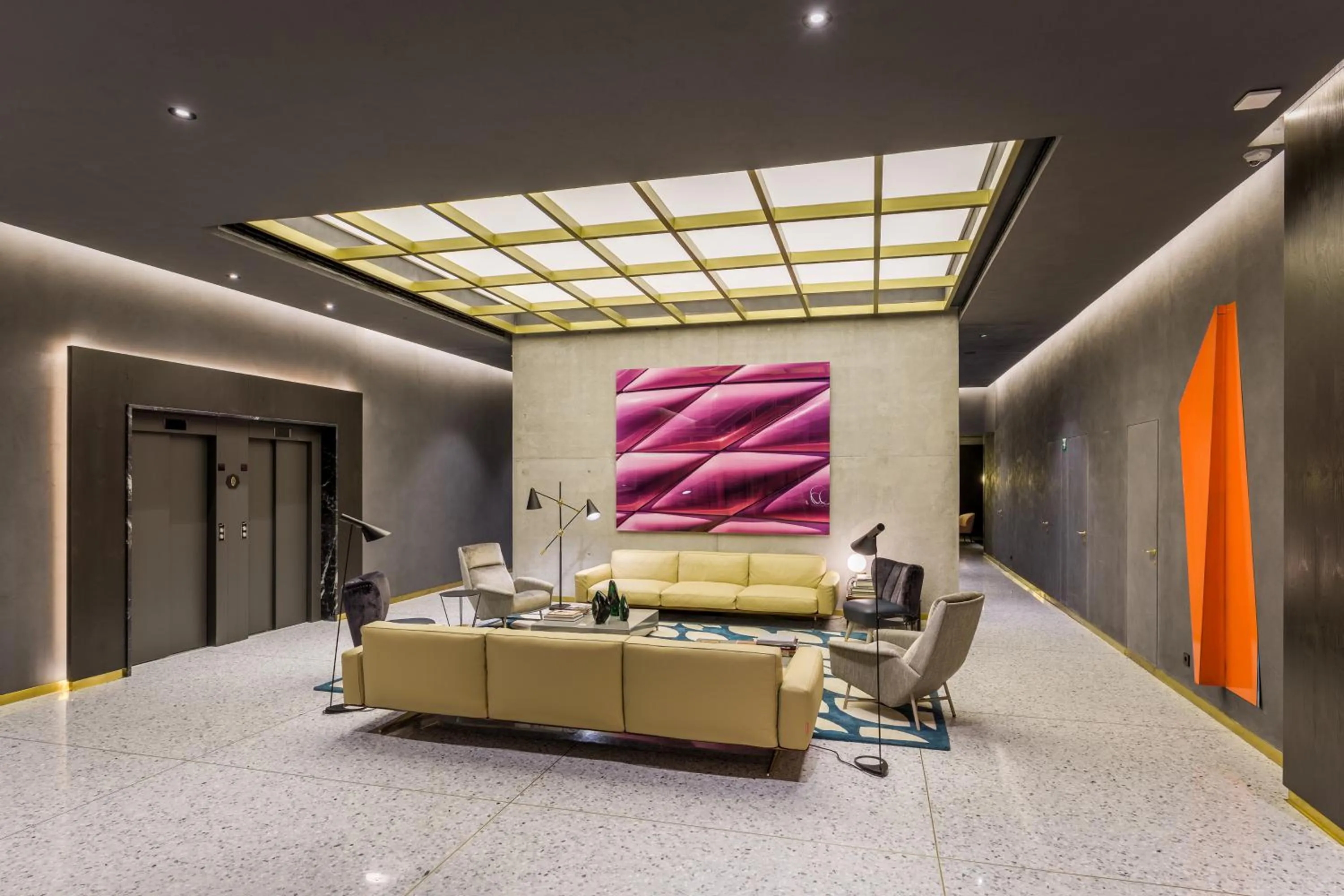 Lobby or reception in Room Mate Collection Gerard, Barcelona