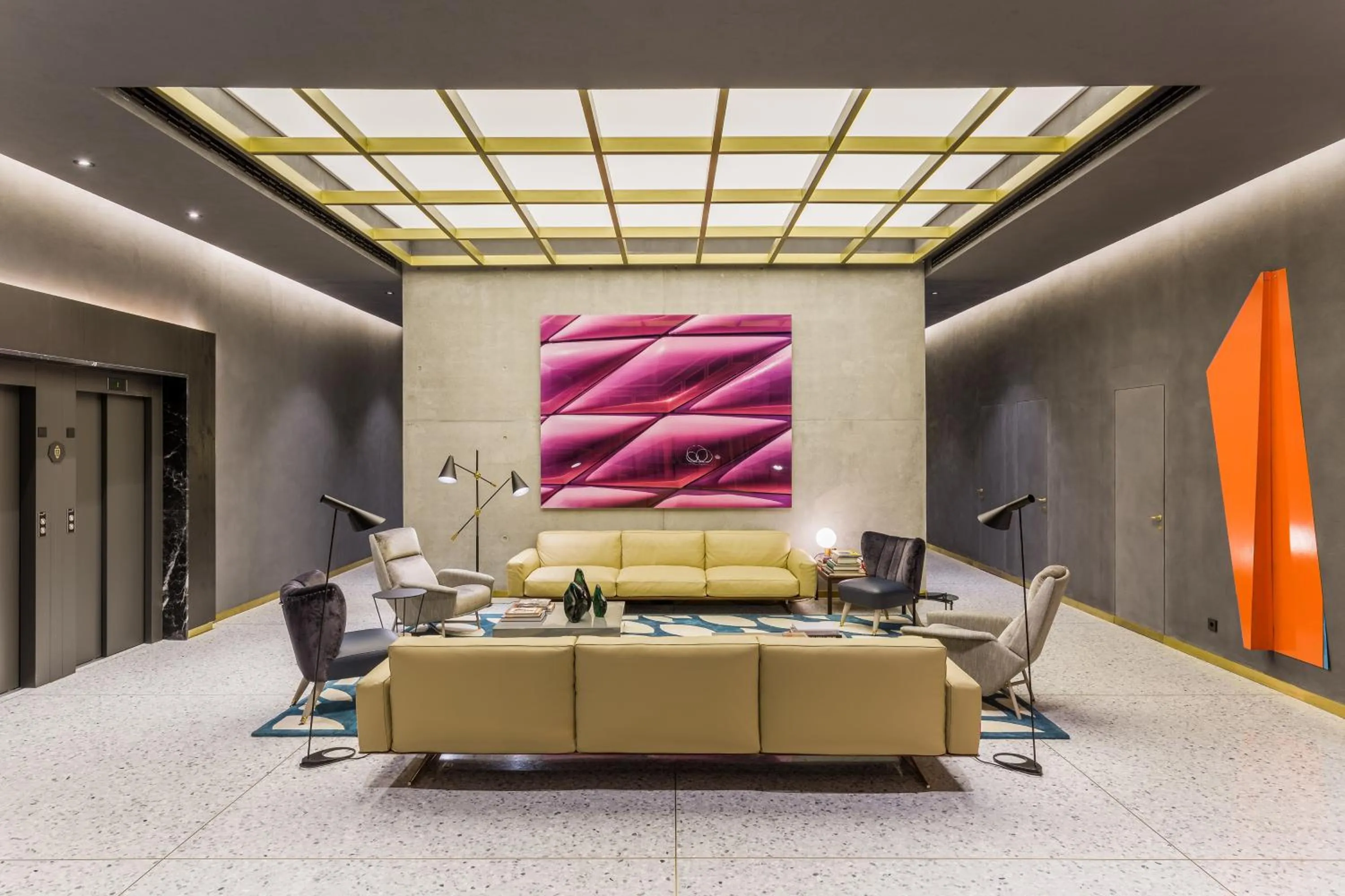 Lobby or reception in Room Mate Collection Gerard, Barcelona
