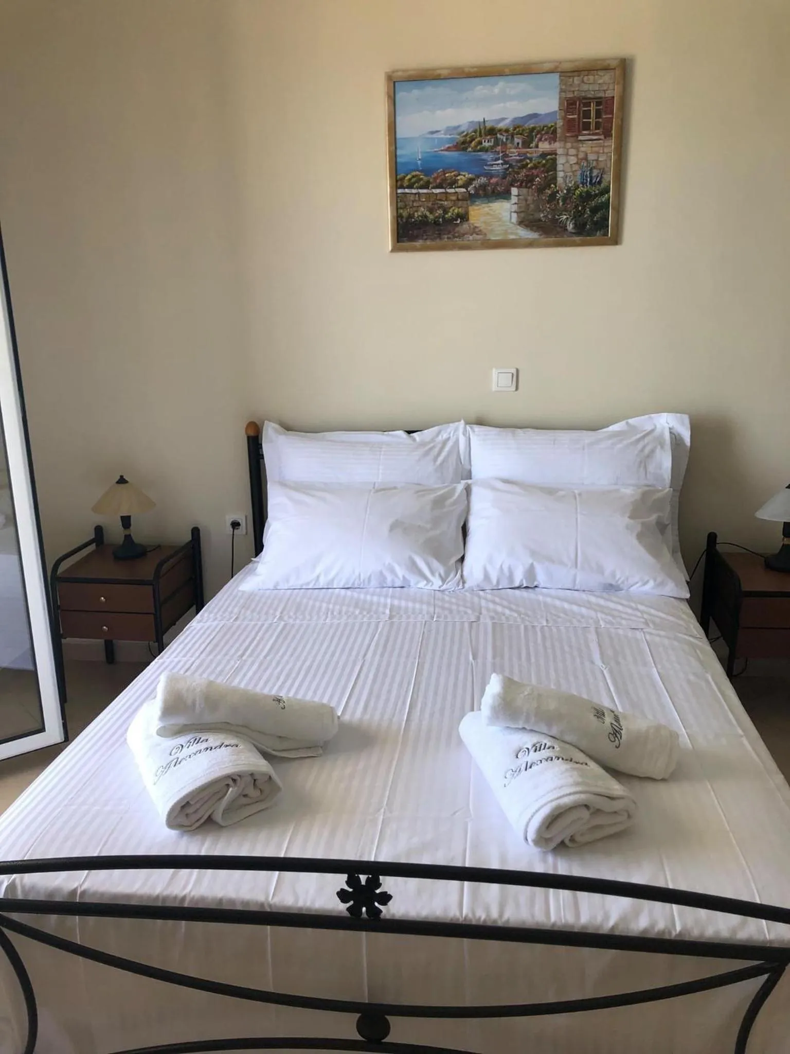 Bed in Villa Alexandra