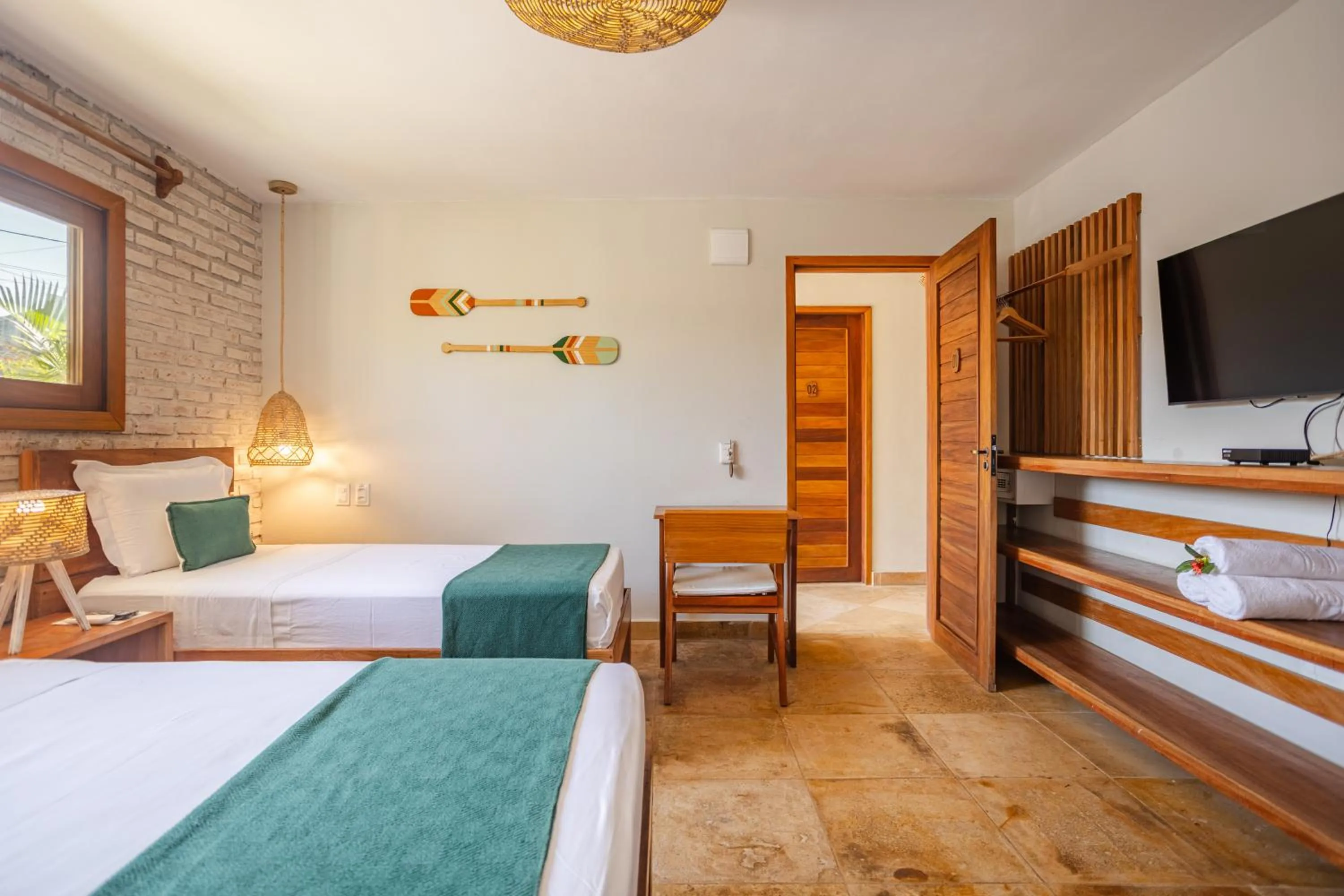 Bed in Pousada Preamar