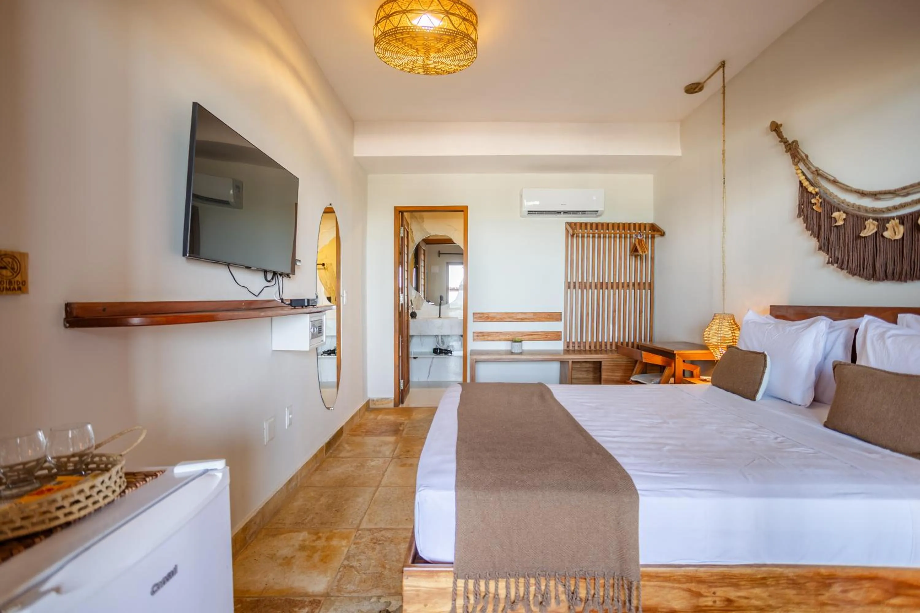 Bed in Pousada Preamar