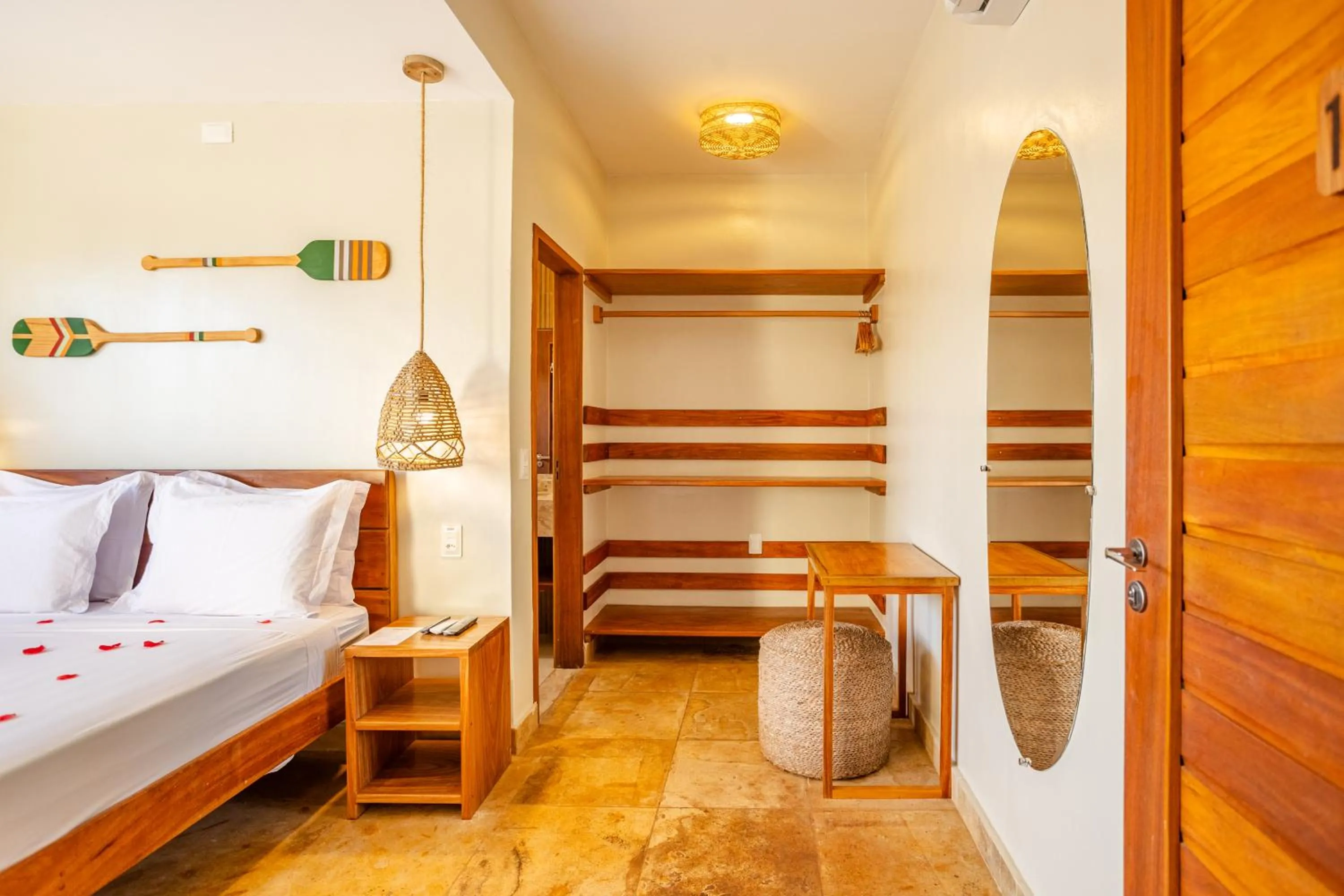 Bed in Pousada Preamar