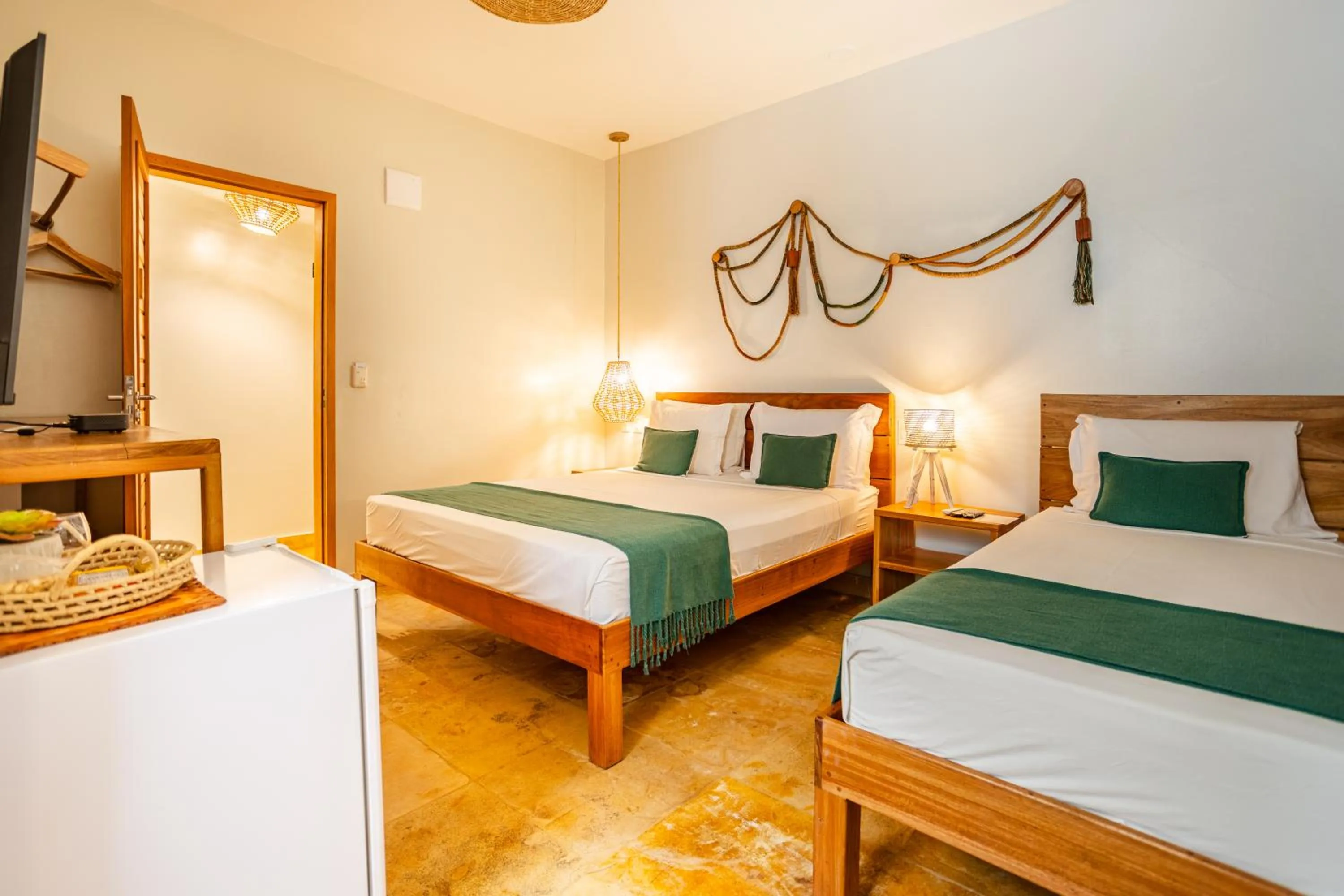 Bed in Pousada Preamar