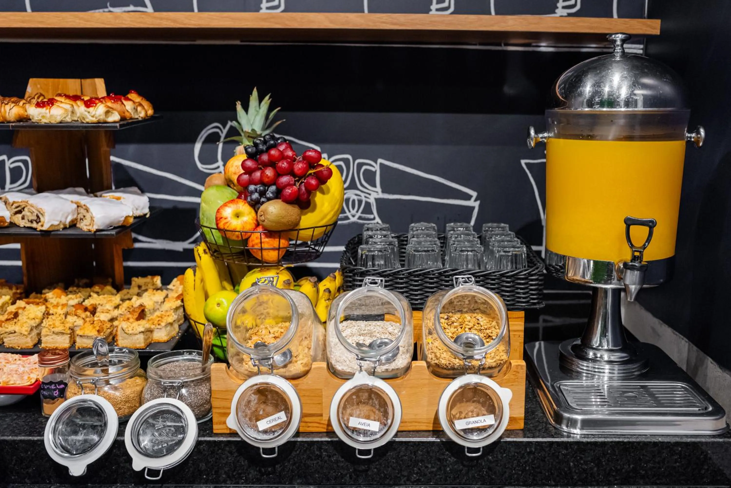 Food and drinks in ibis budget Blumenau