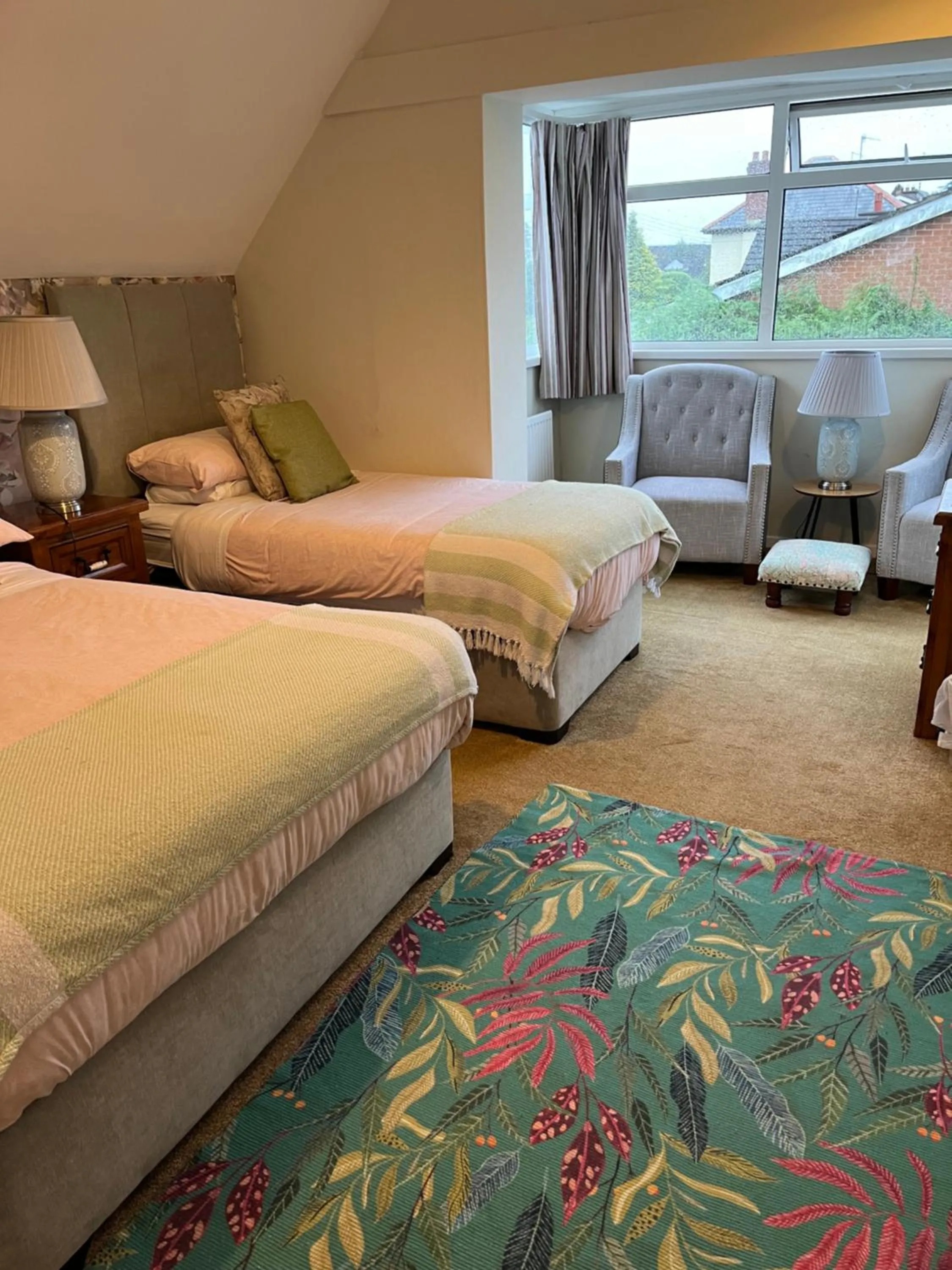 Bed in Overdale Motel