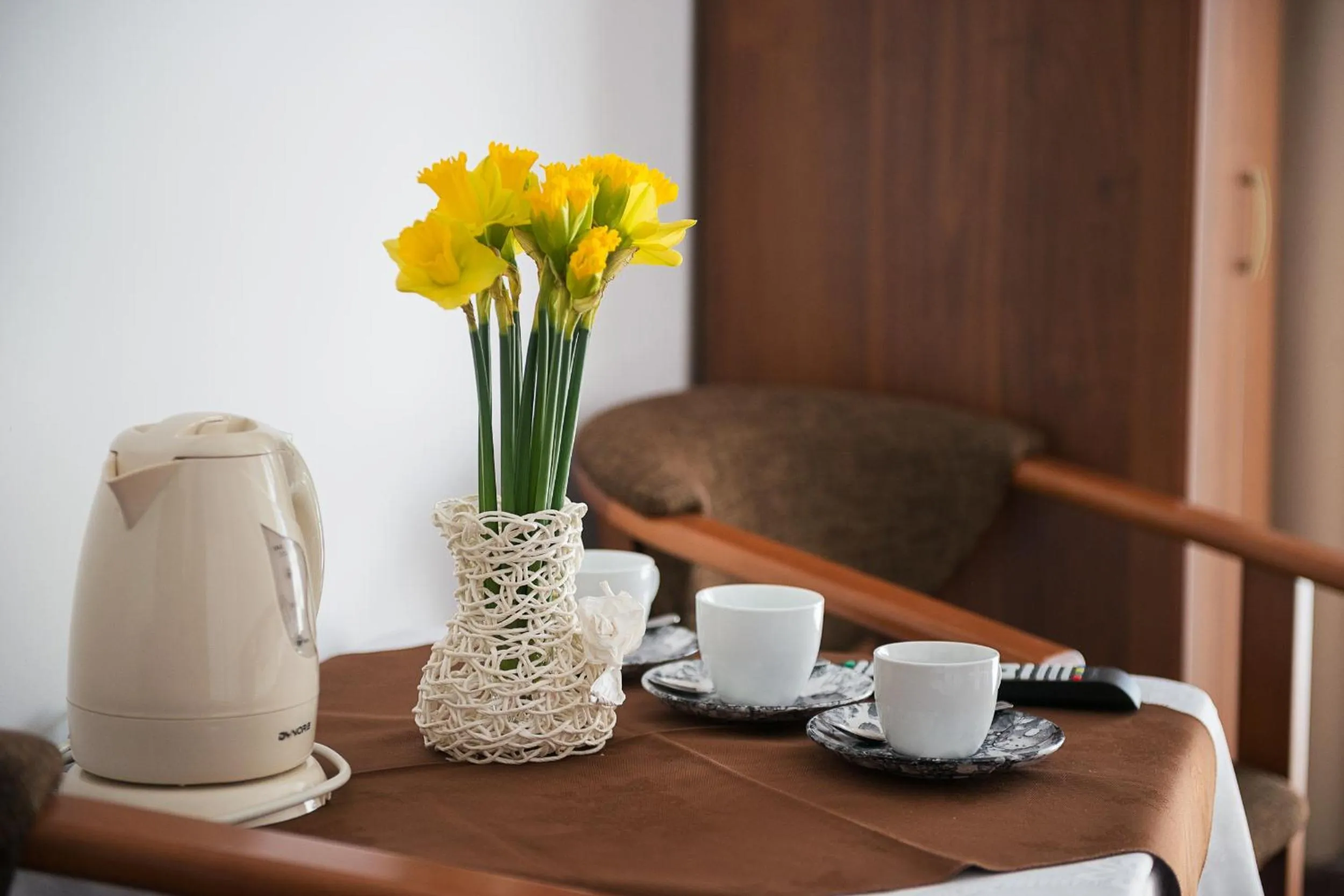 Coffee/tea facilities in Willa B&B Maszoperii 15