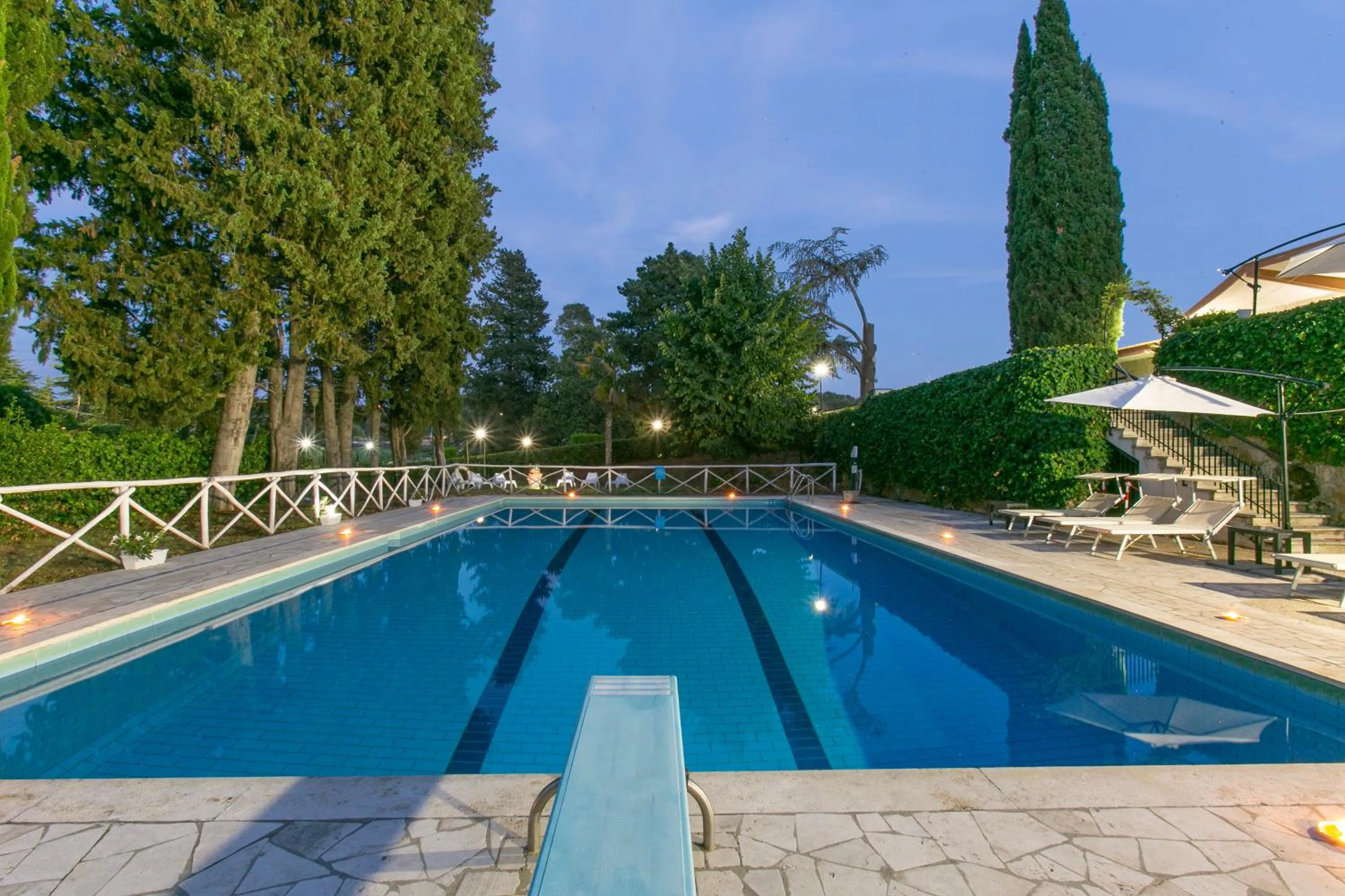 Pool view in Hotel Boomerang