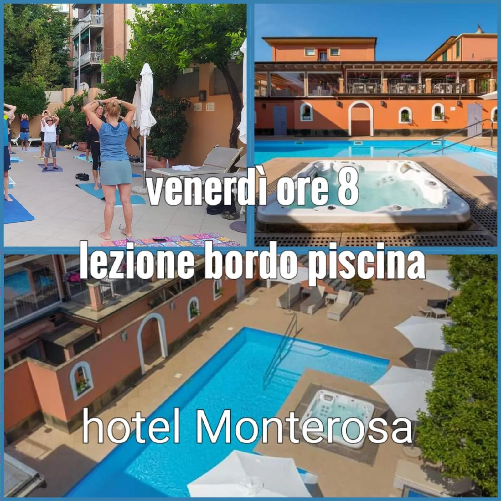 Fitness centre/facilities in Hotel Monte Rosa
