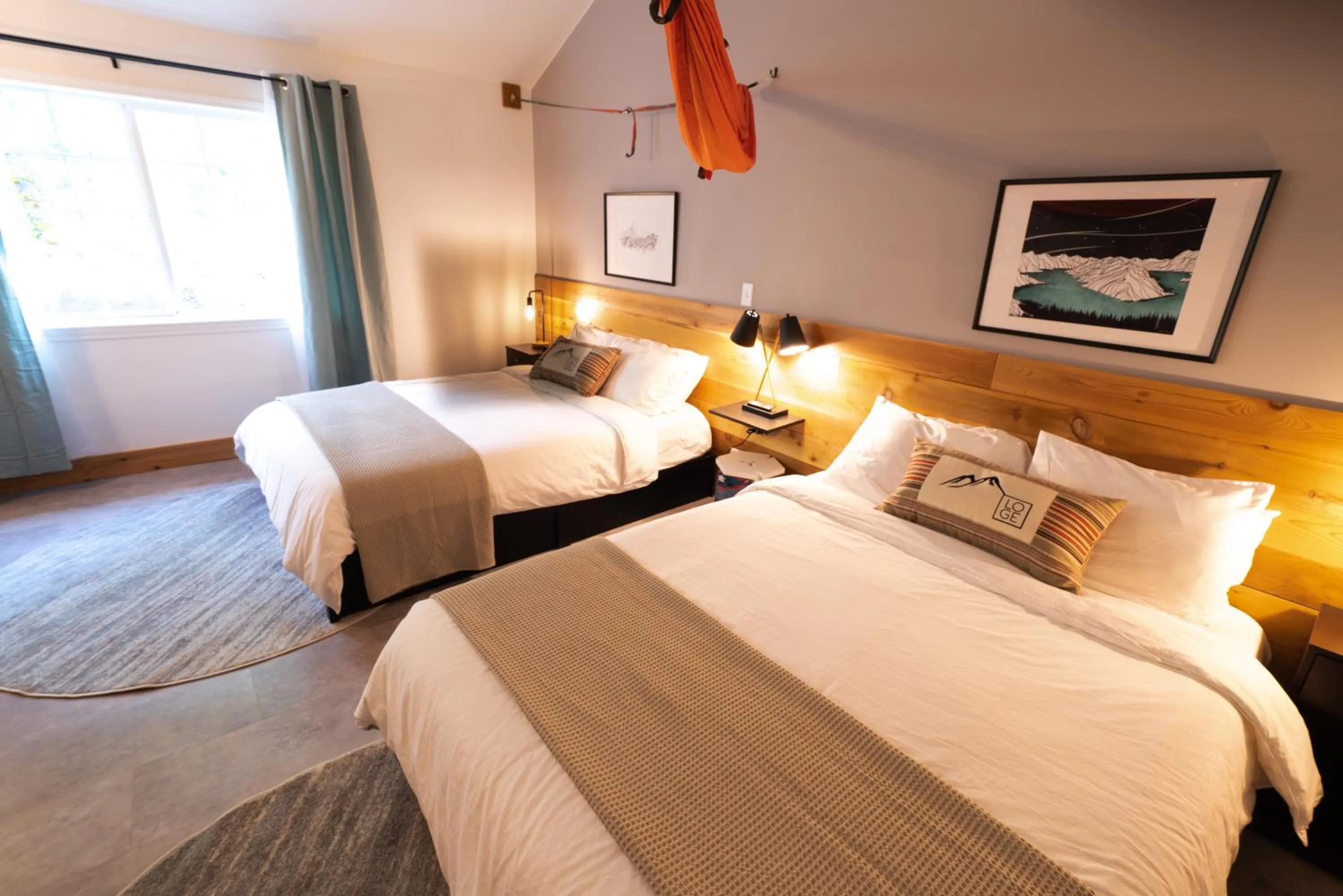 Bed in Summit View Inn