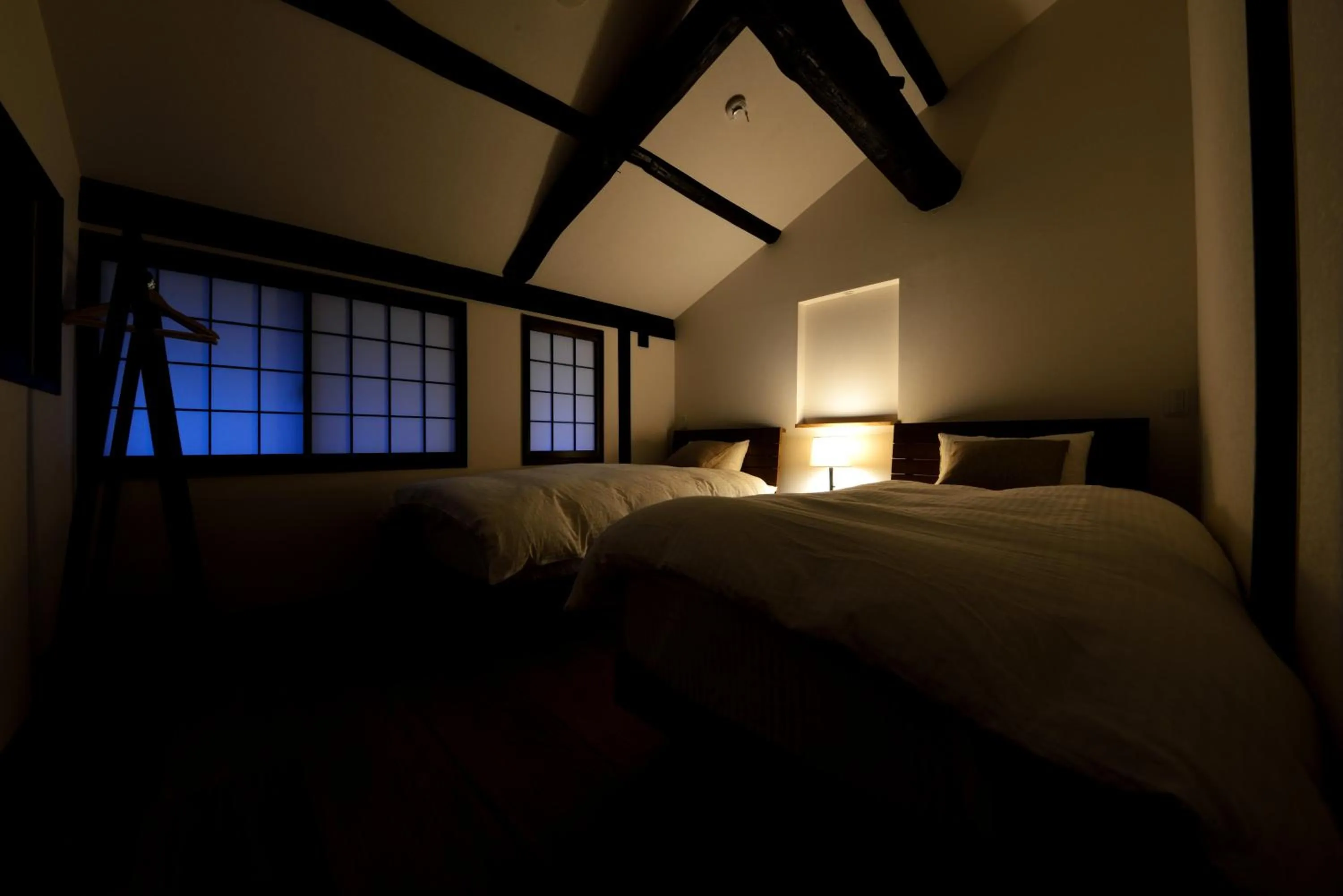 Bedroom, Bed in Machiya Kamo River 7