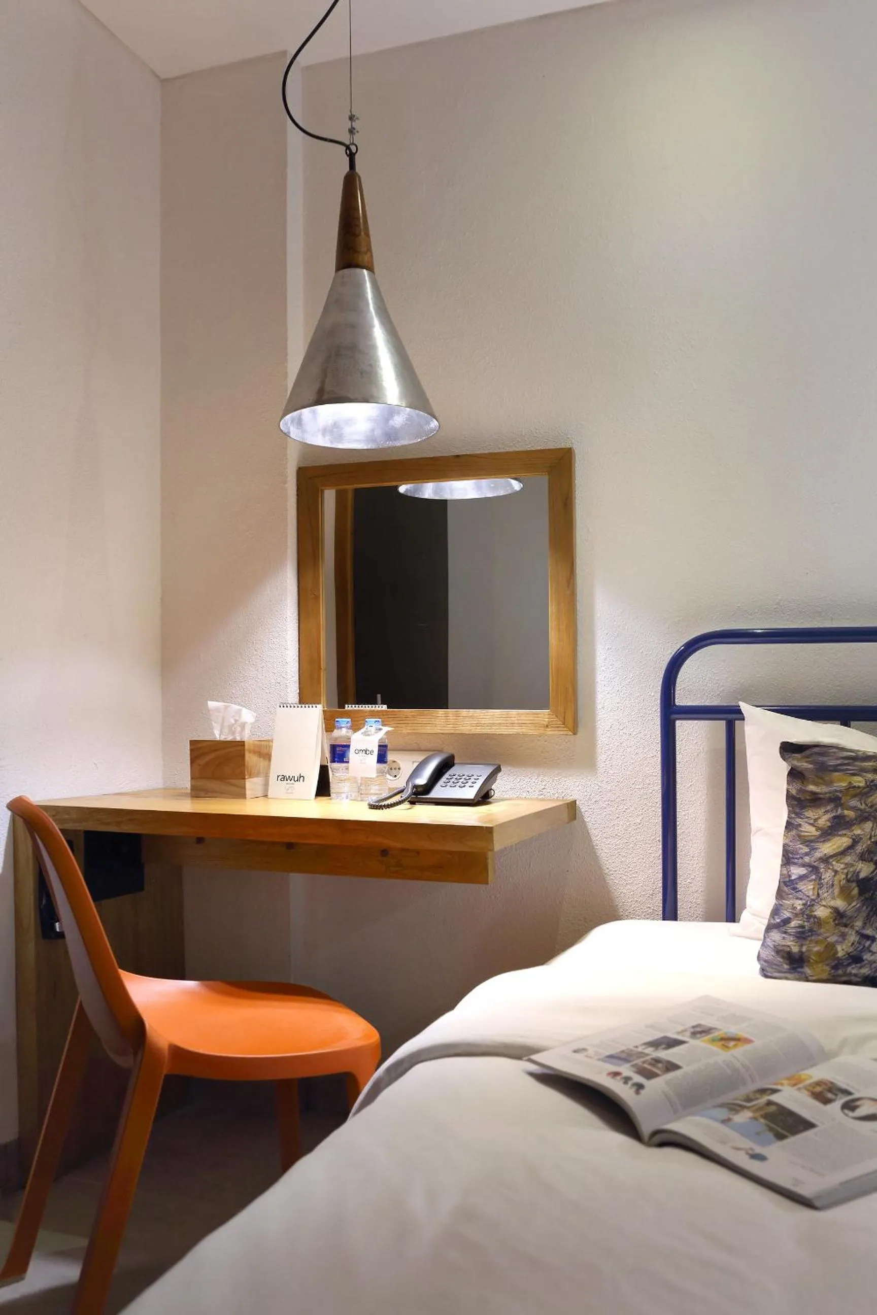 Decorative detail, Bed in YATS Colony