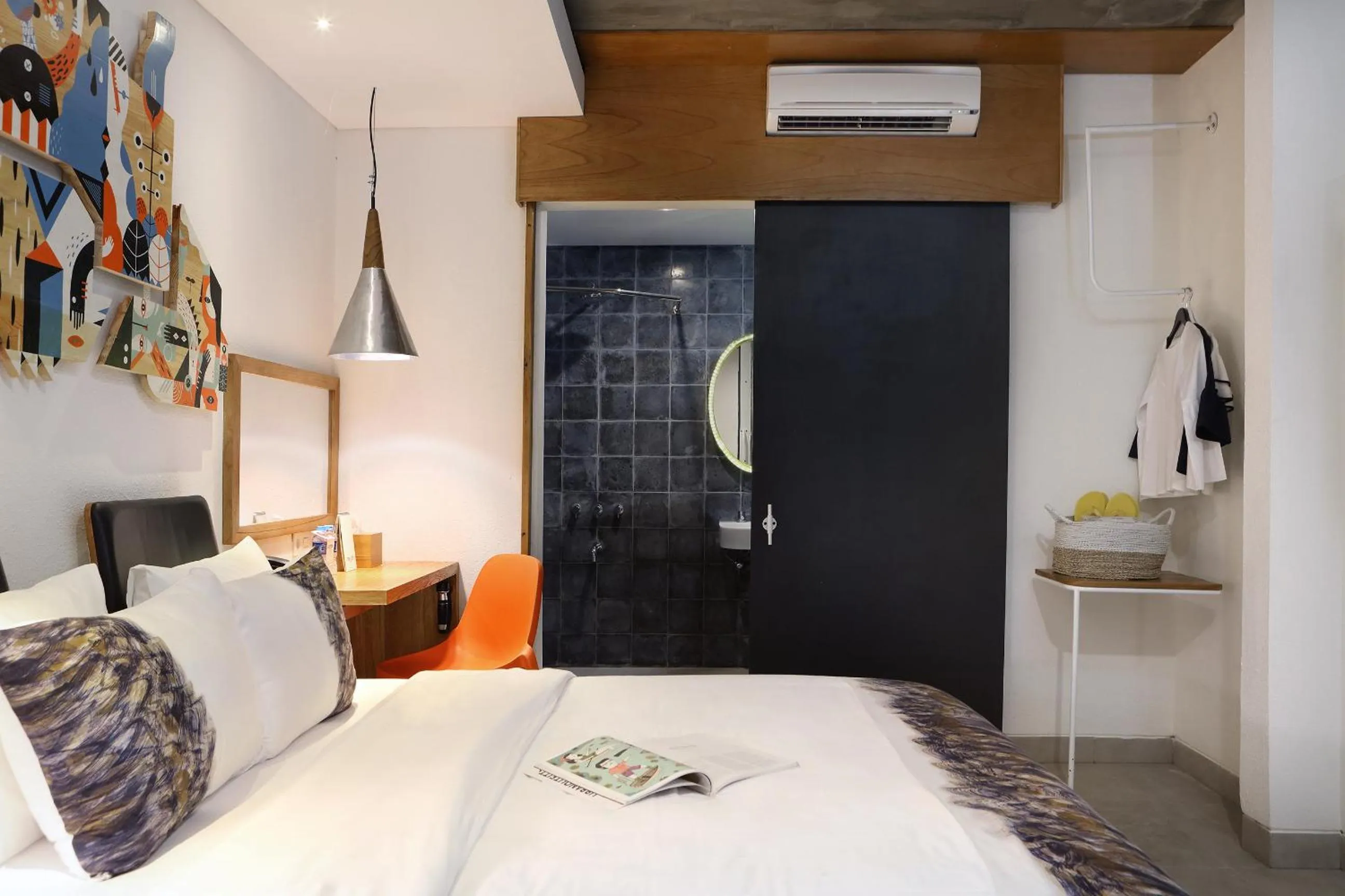 Photo of the whole room, Bed in YATS Colony