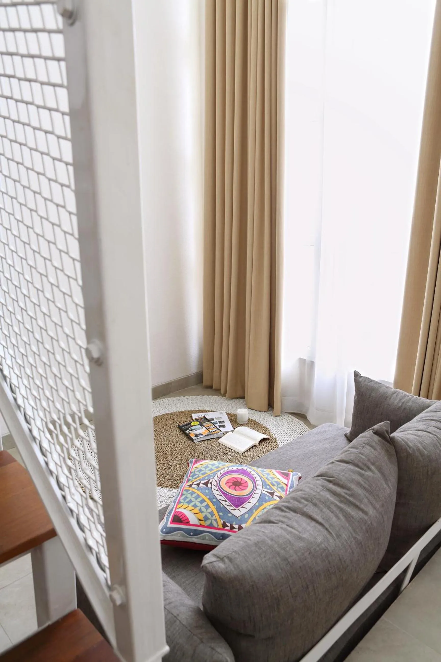 Living room in YATS Colony