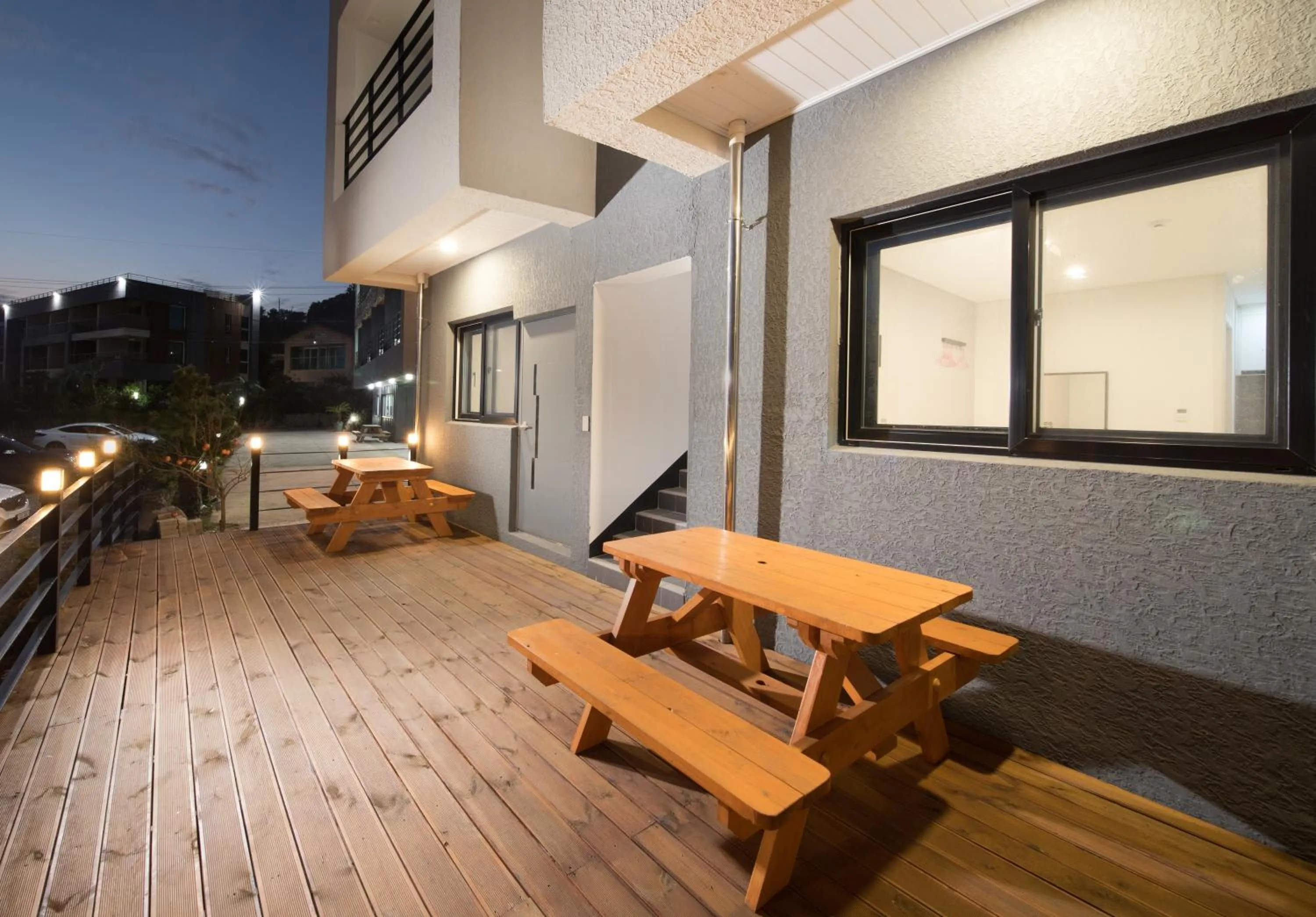 BBQ facilities in Jeju Soo Pension