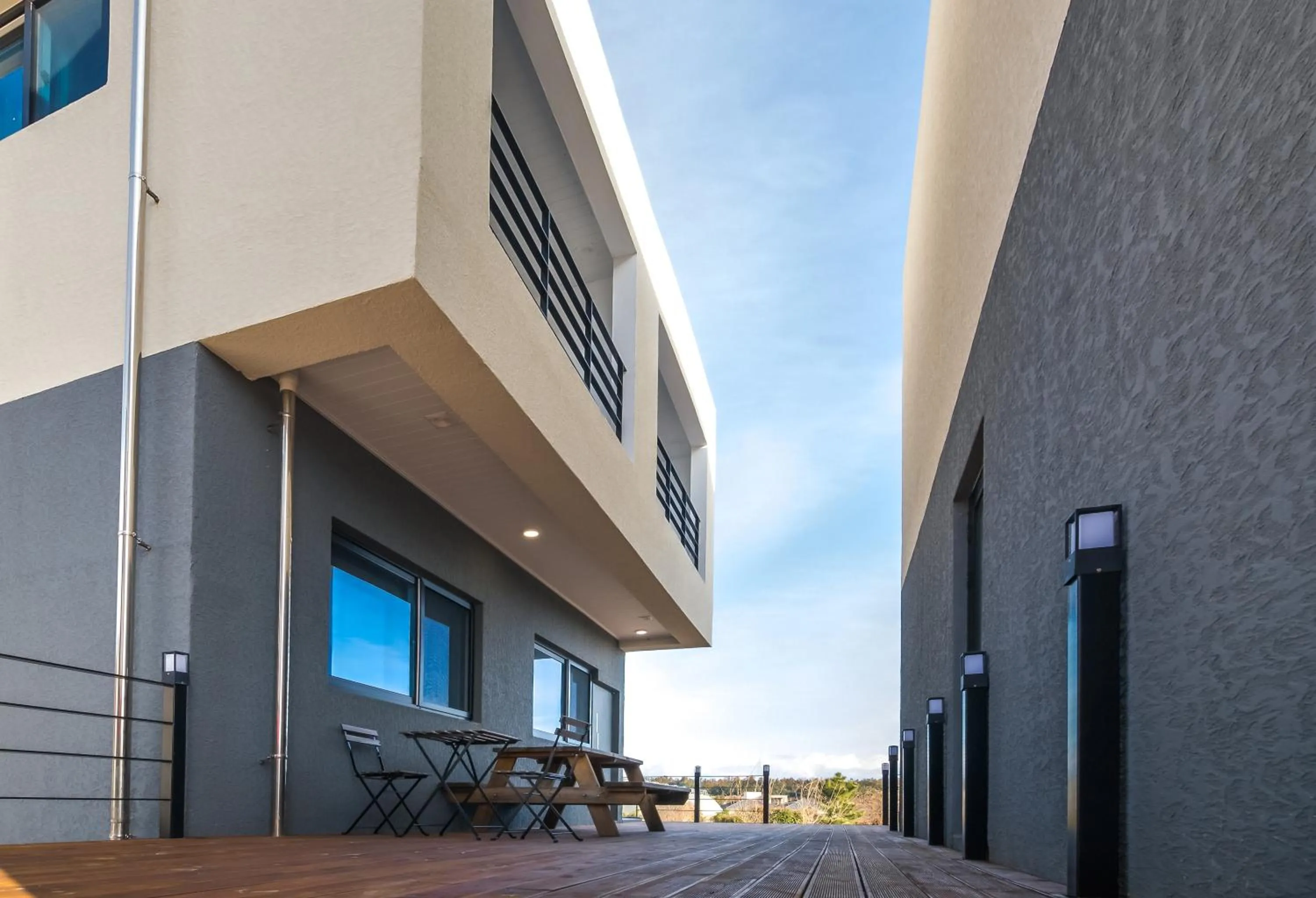 Facade/entrance in Jeju Soo Pension