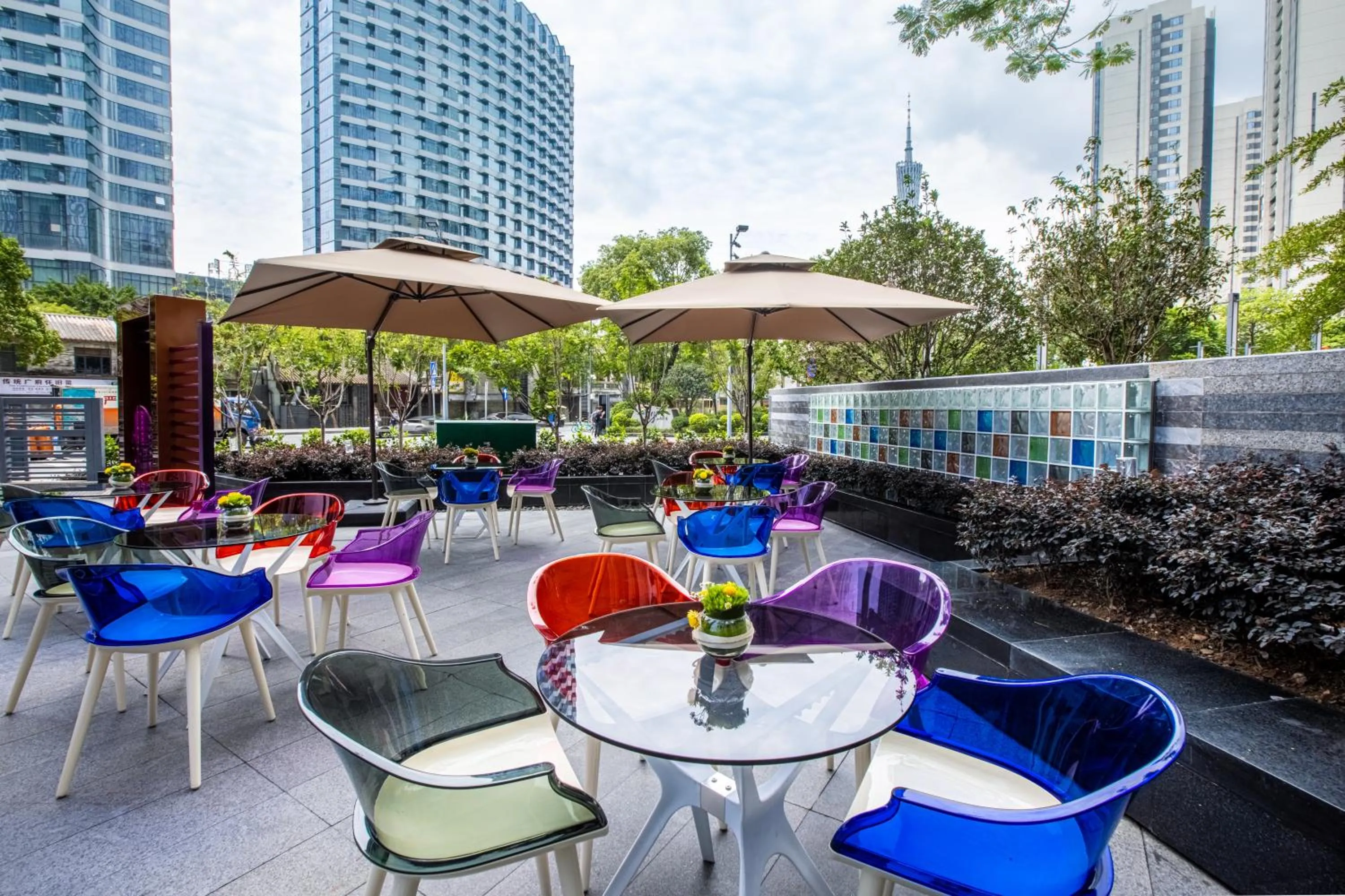 Balcony/Terrace in Conrad Guangzhou