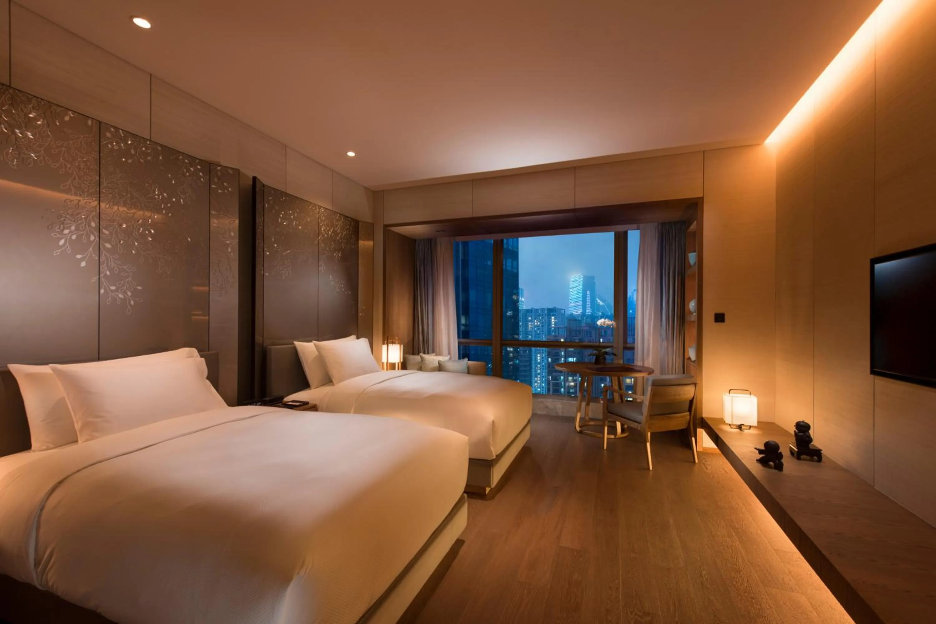 Bed in Conrad Guangzhou