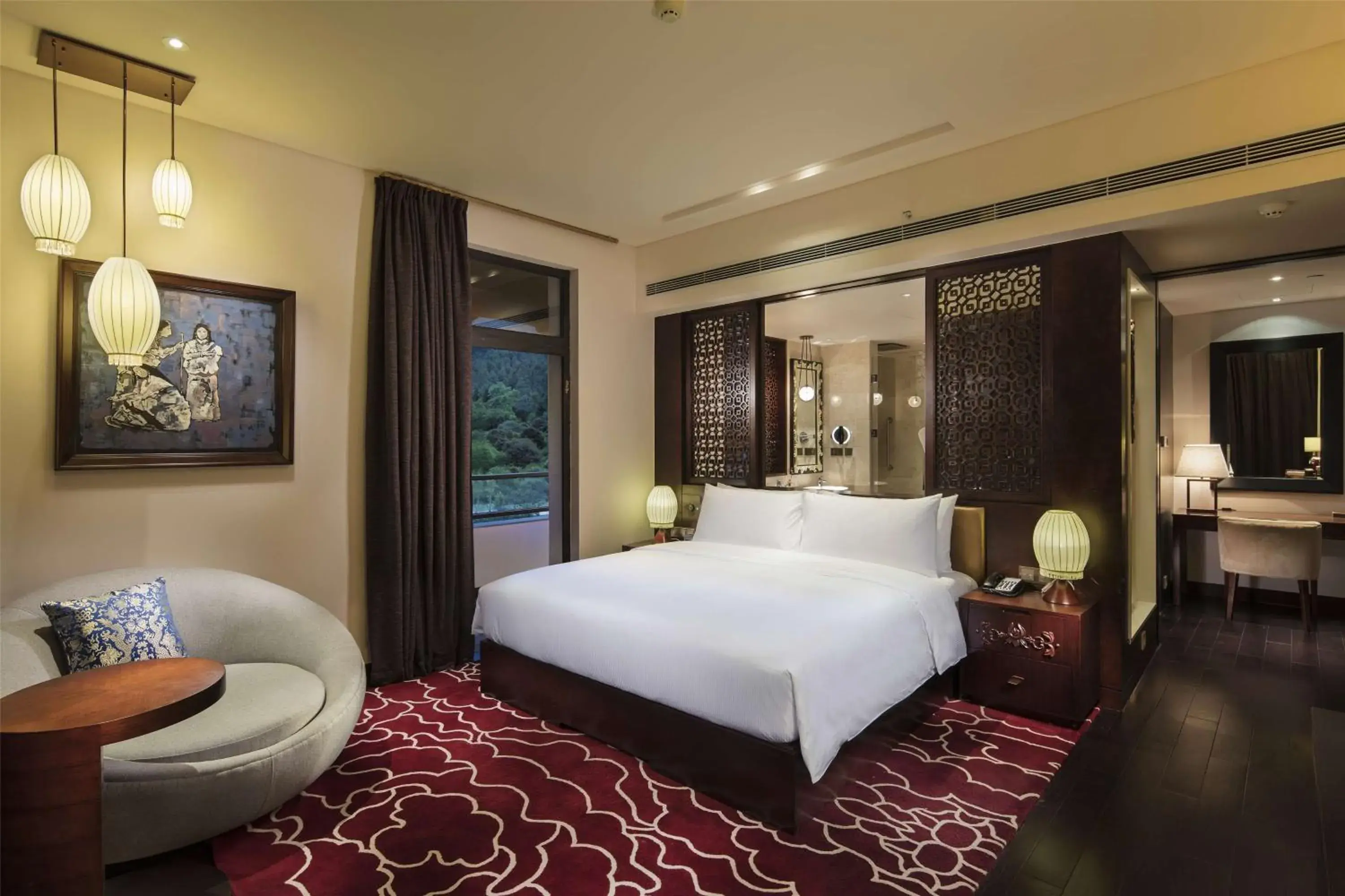 One-Bedroom Royal Suite in Hilton Linzhi Resort One-Bedroom Royal Suite in Hilton Linzhi Resort