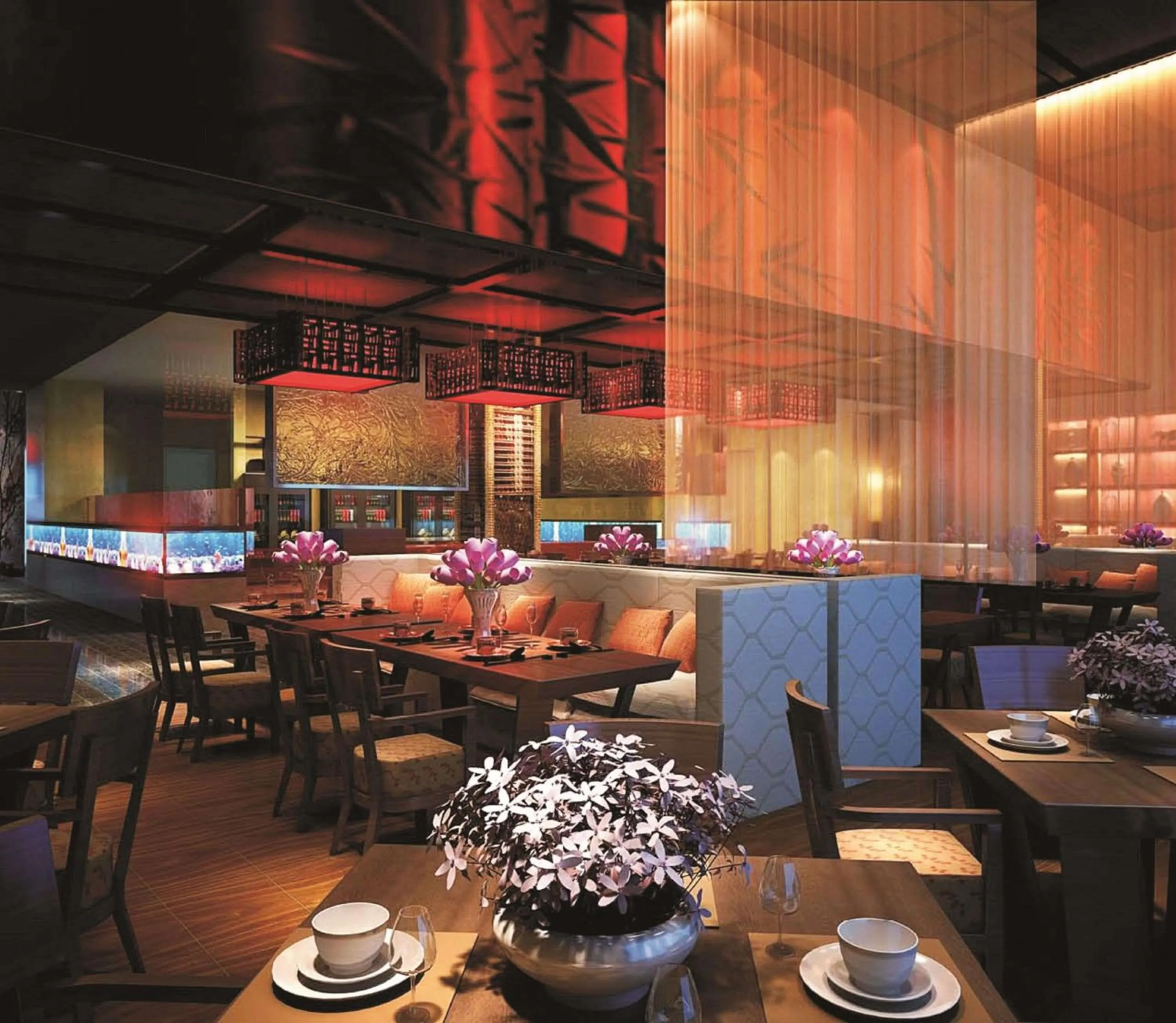 Restaurant/places to eat in Hilton Linzhi Resort