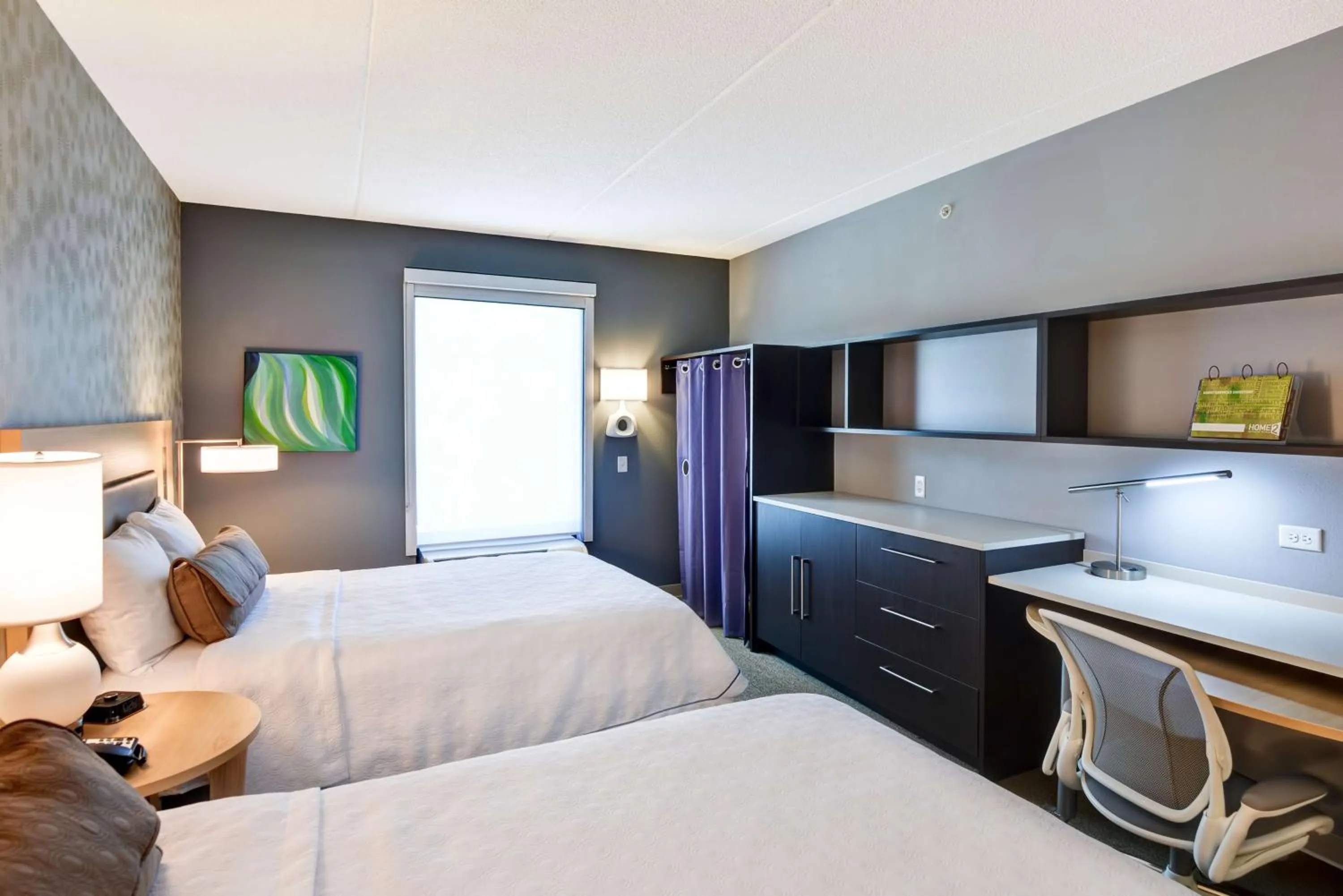 Bedroom, Bed in Home2 Suites By Hilton Stafford Quantico