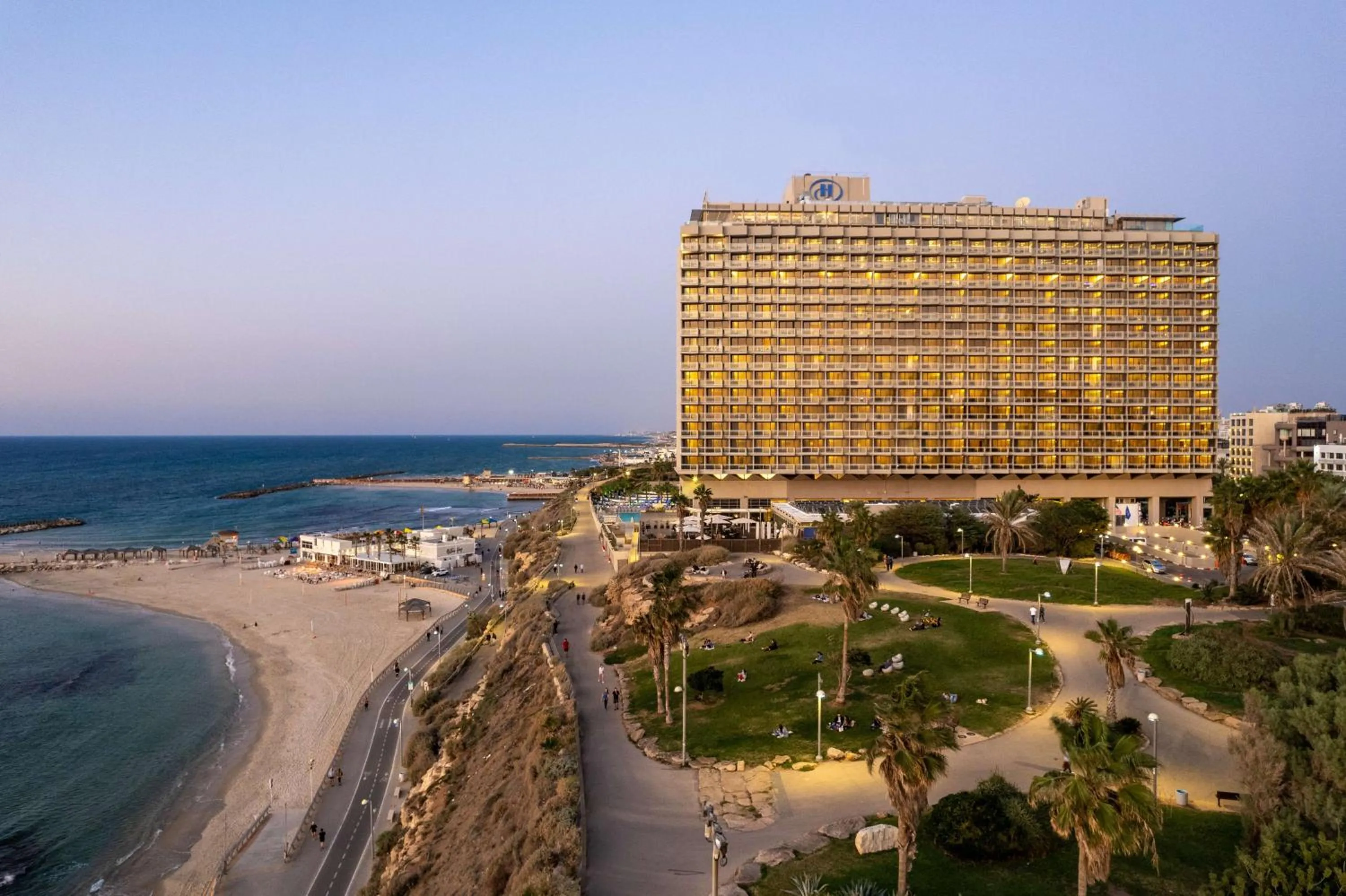 Property building in The Vista At Hilton Tel Aviv