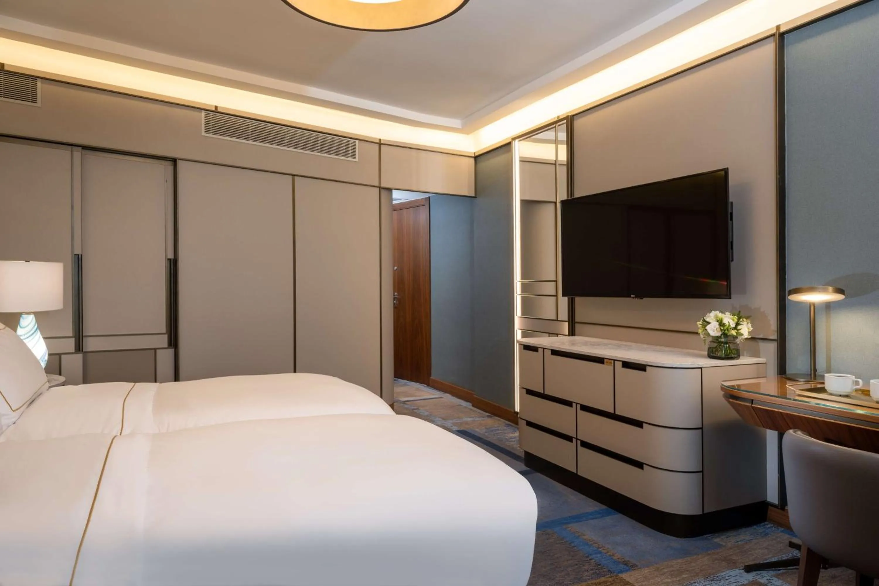 Bed in The Vista At Hilton Tel Aviv