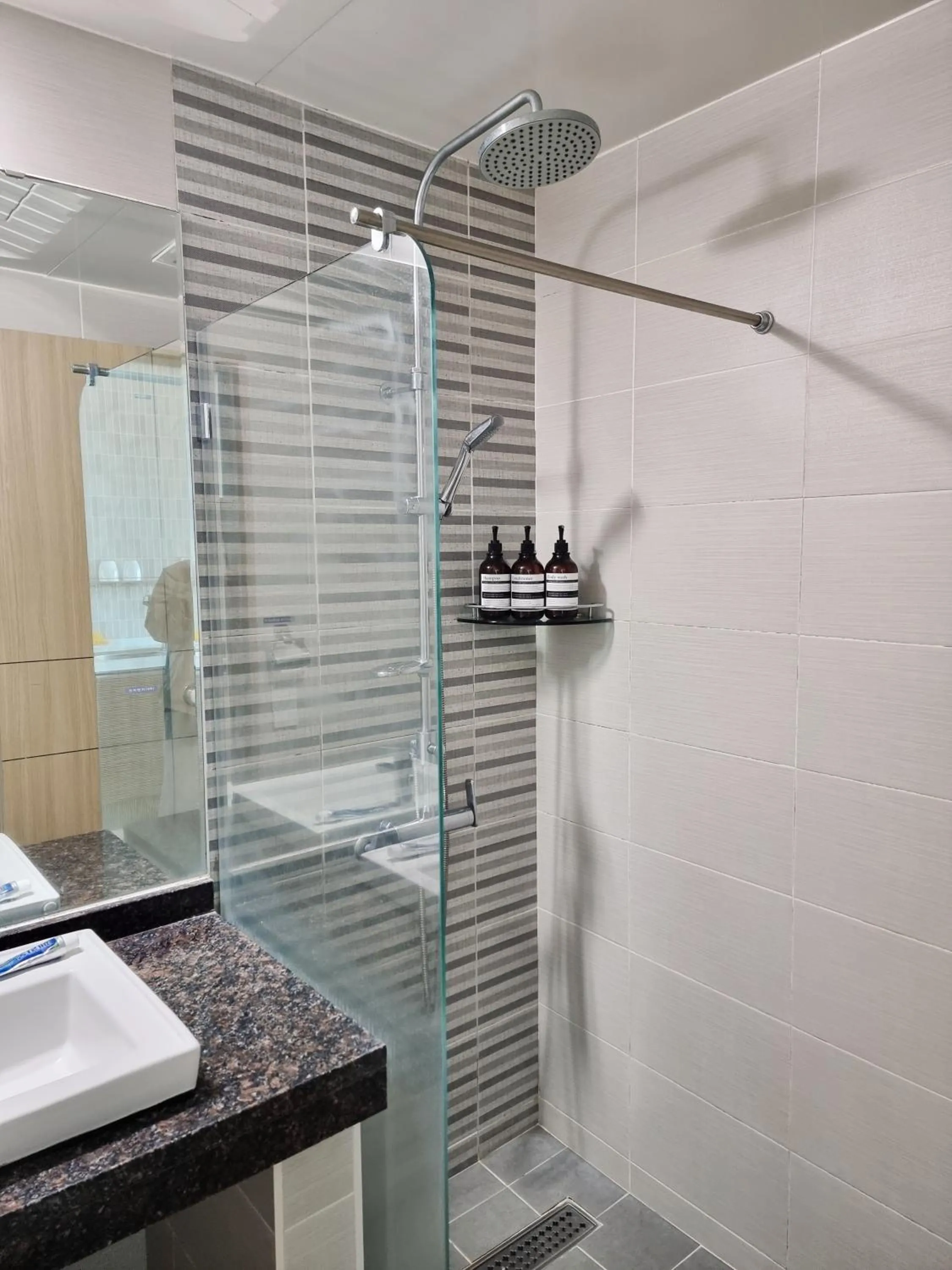 Bathroom in Jeju the Ocean Hill Pension