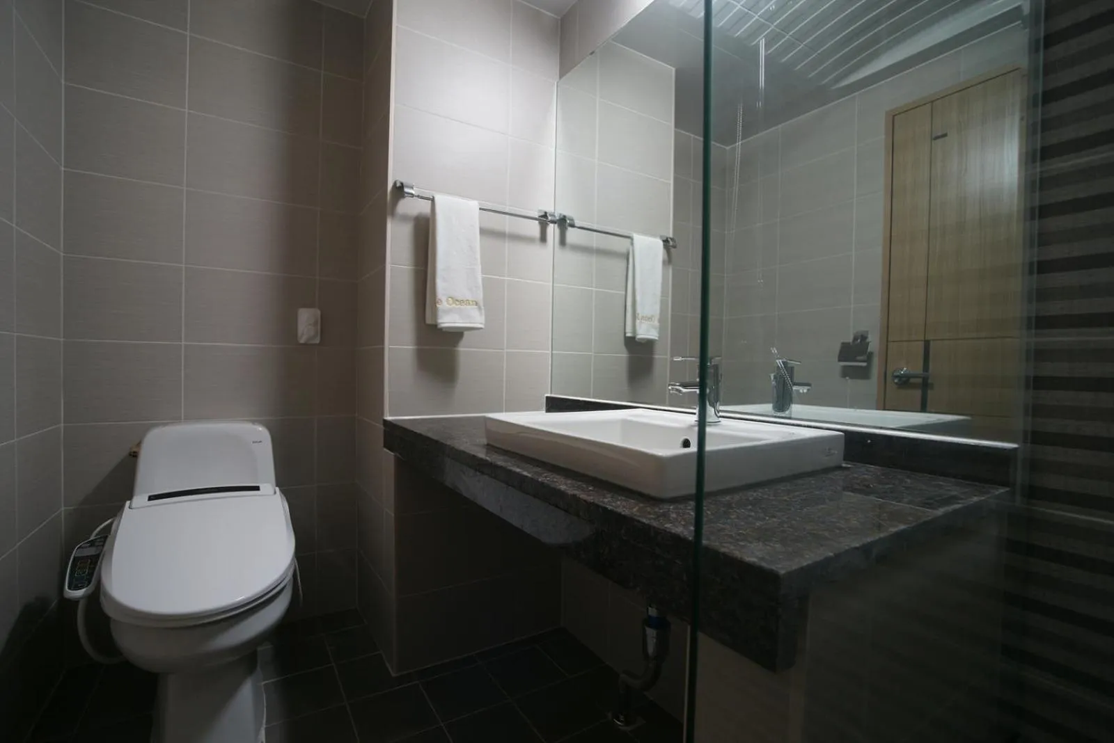 Toilet in Jeju the Ocean Hill Pension