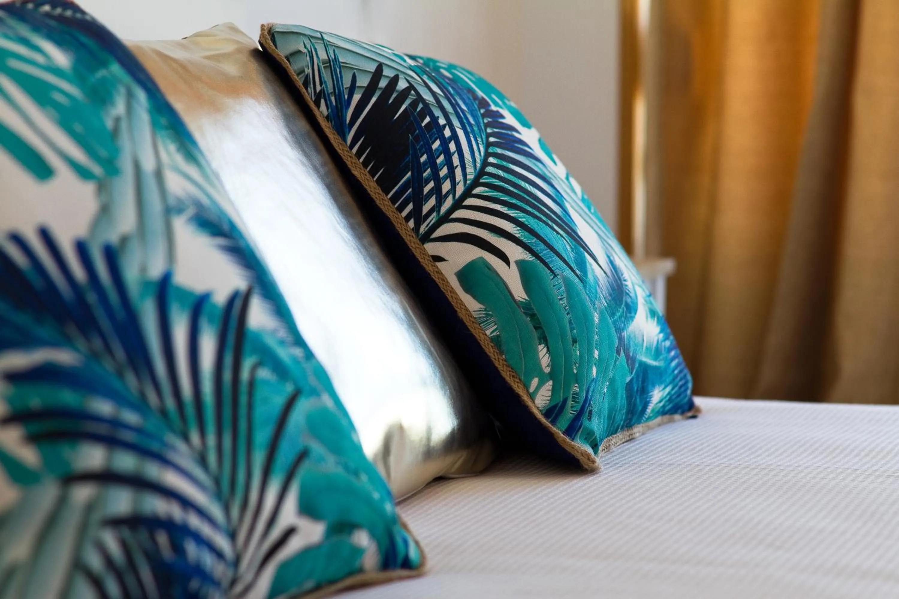 Decorative detail, Bed in Duerming Sea View Viveiro