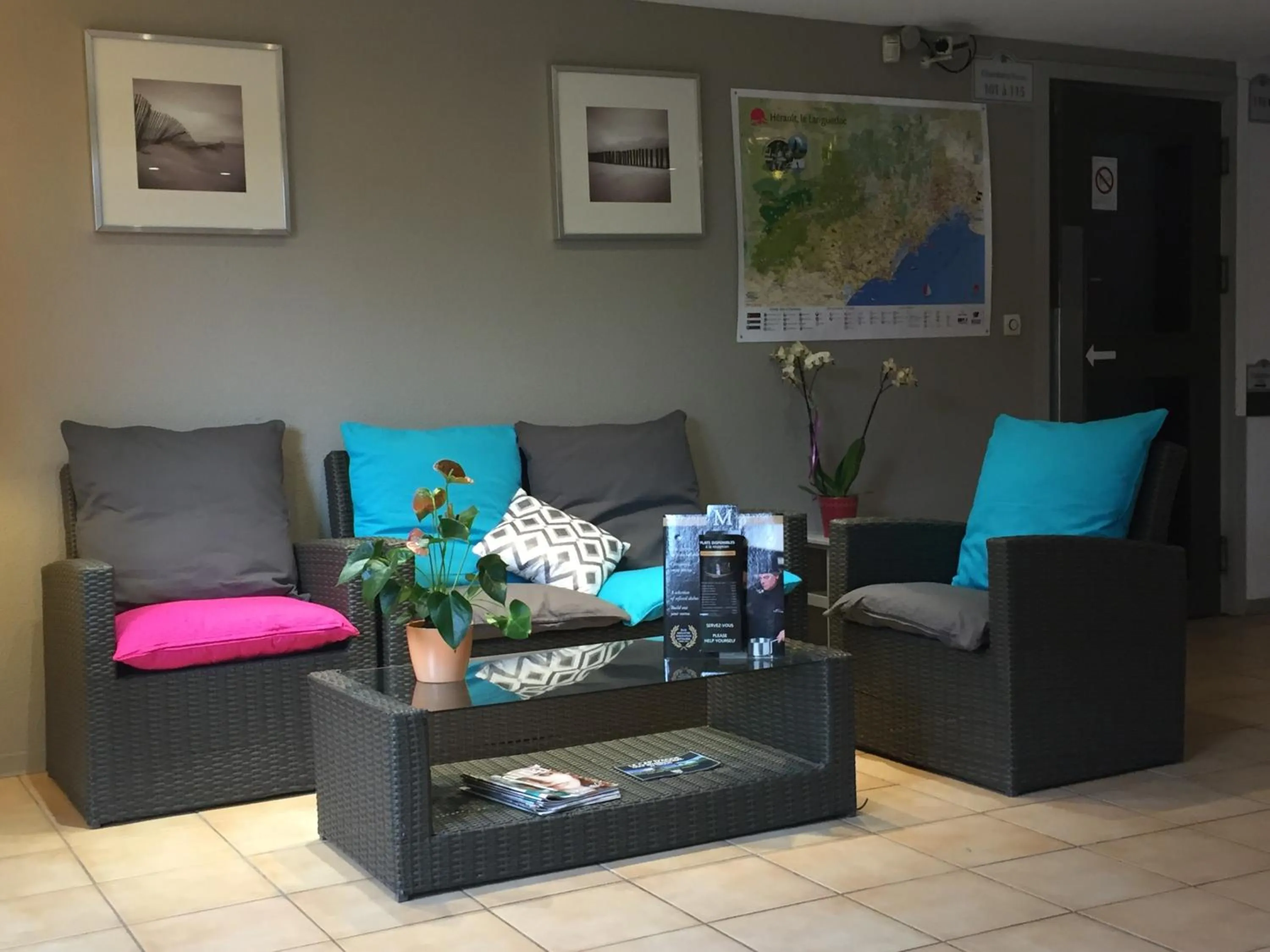 Living room in The Originals Access, Hôtel Béziers Est