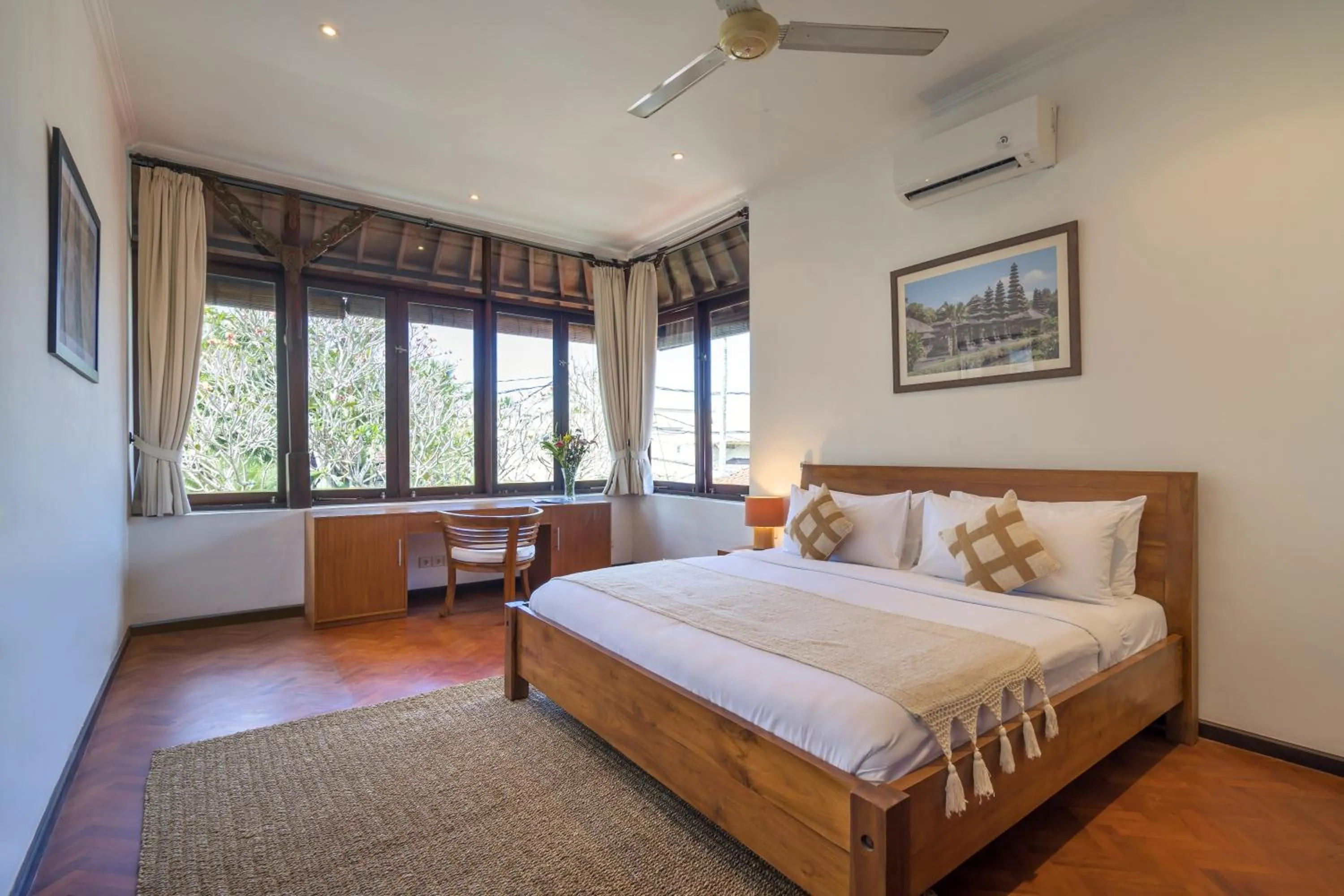 Bedroom, Bed in Jasmina Estate by Villas Direct Bali