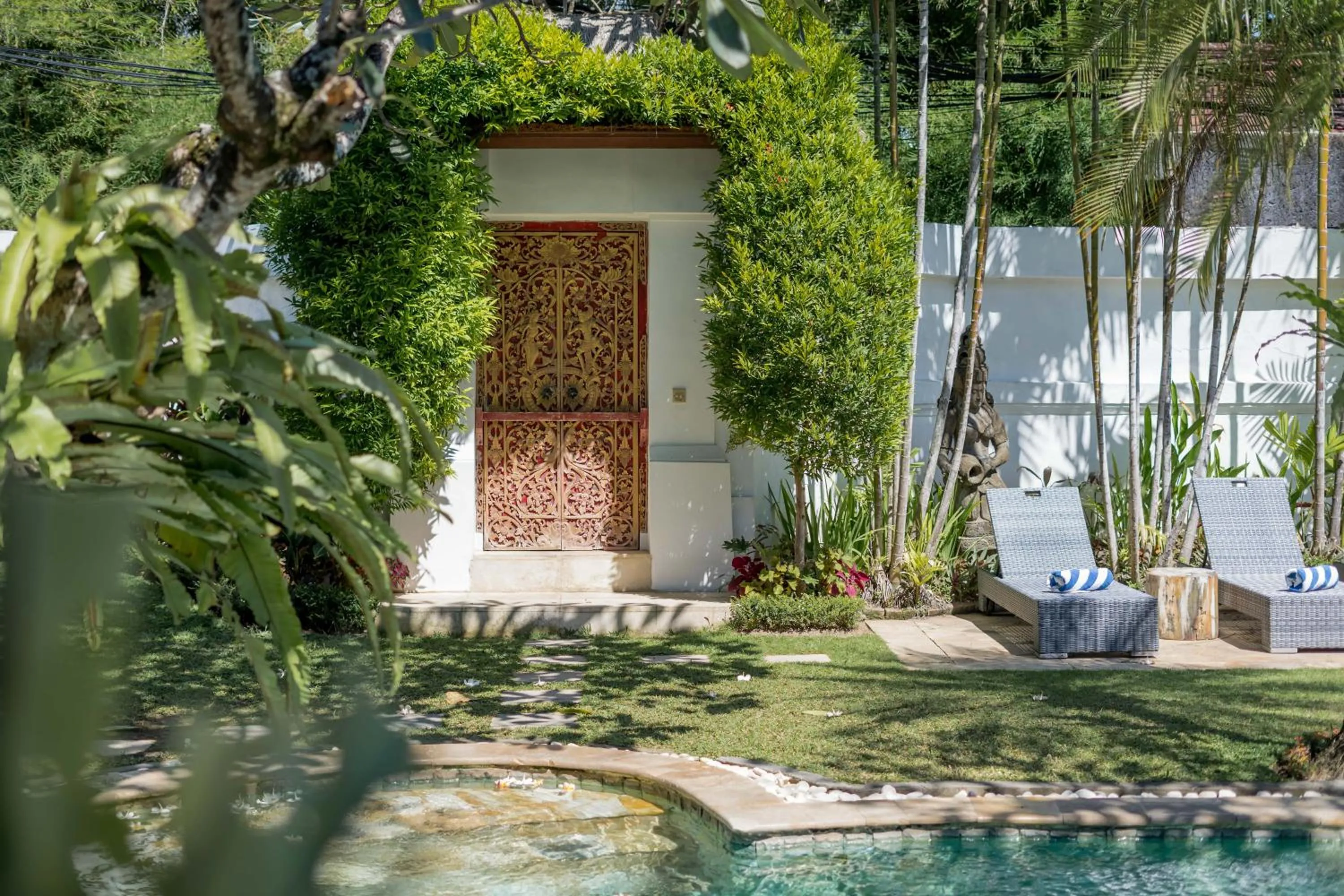 Facade/entrance in Jasmina Estate by Villas Direct Bali