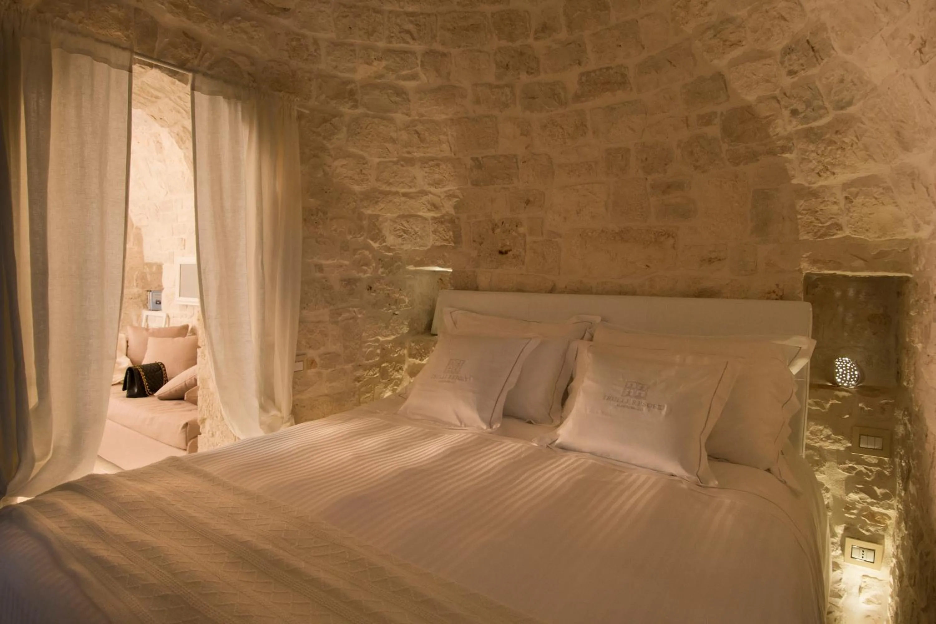 Bedroom, Bed in Trulli Resort