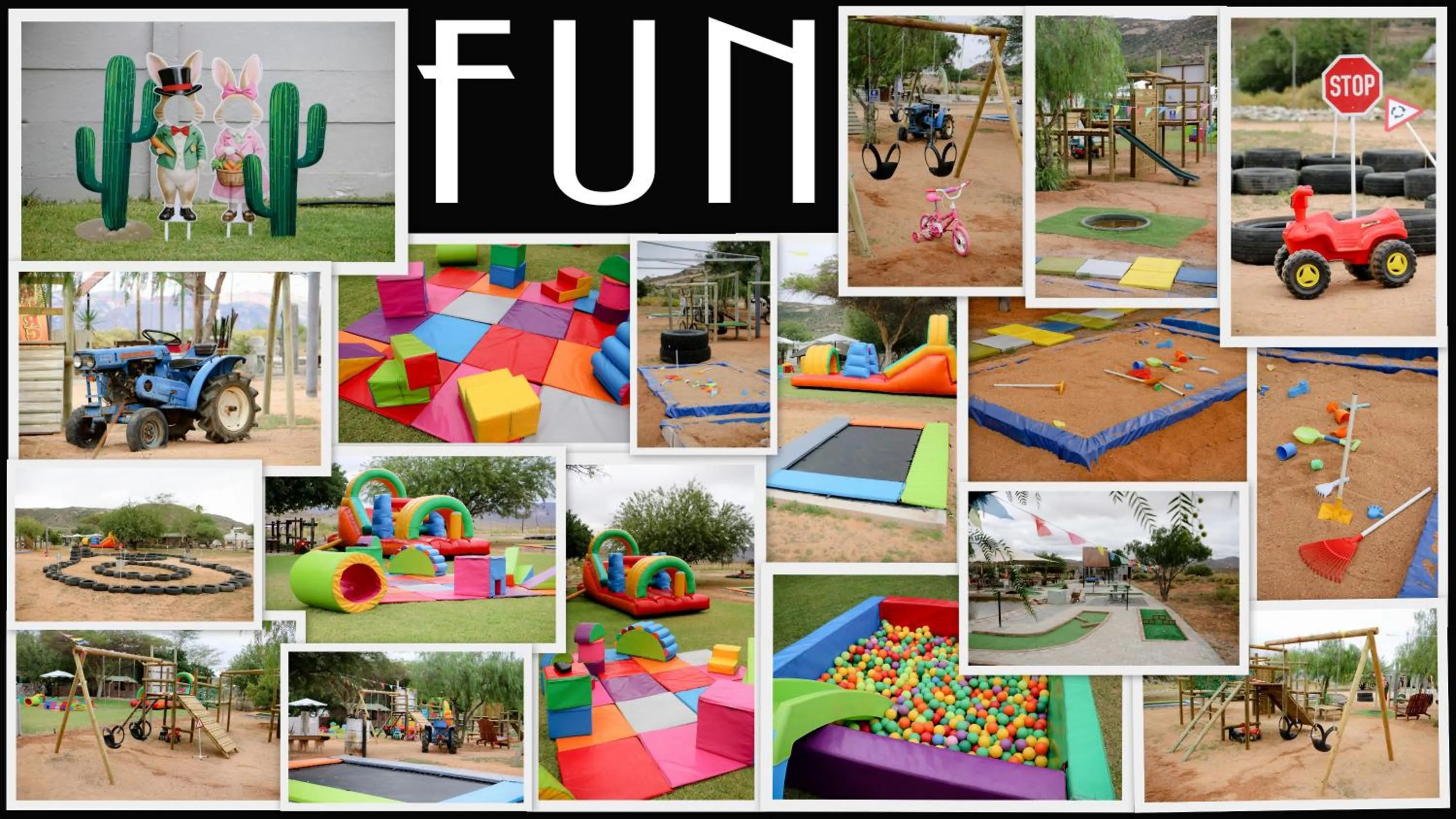Children play ground in Daisy Country Lodge