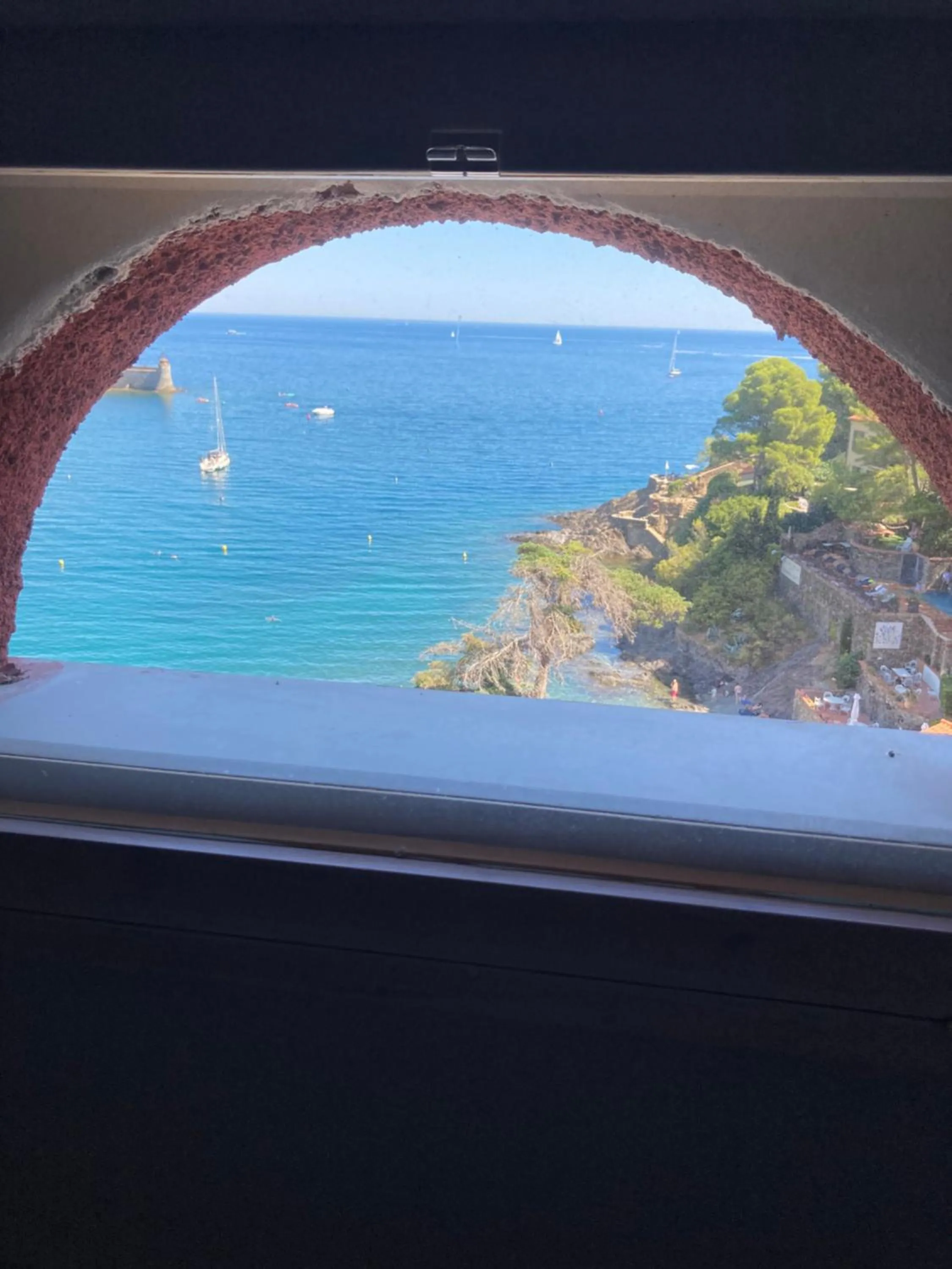 Sea view in Hotel Le Bon Port