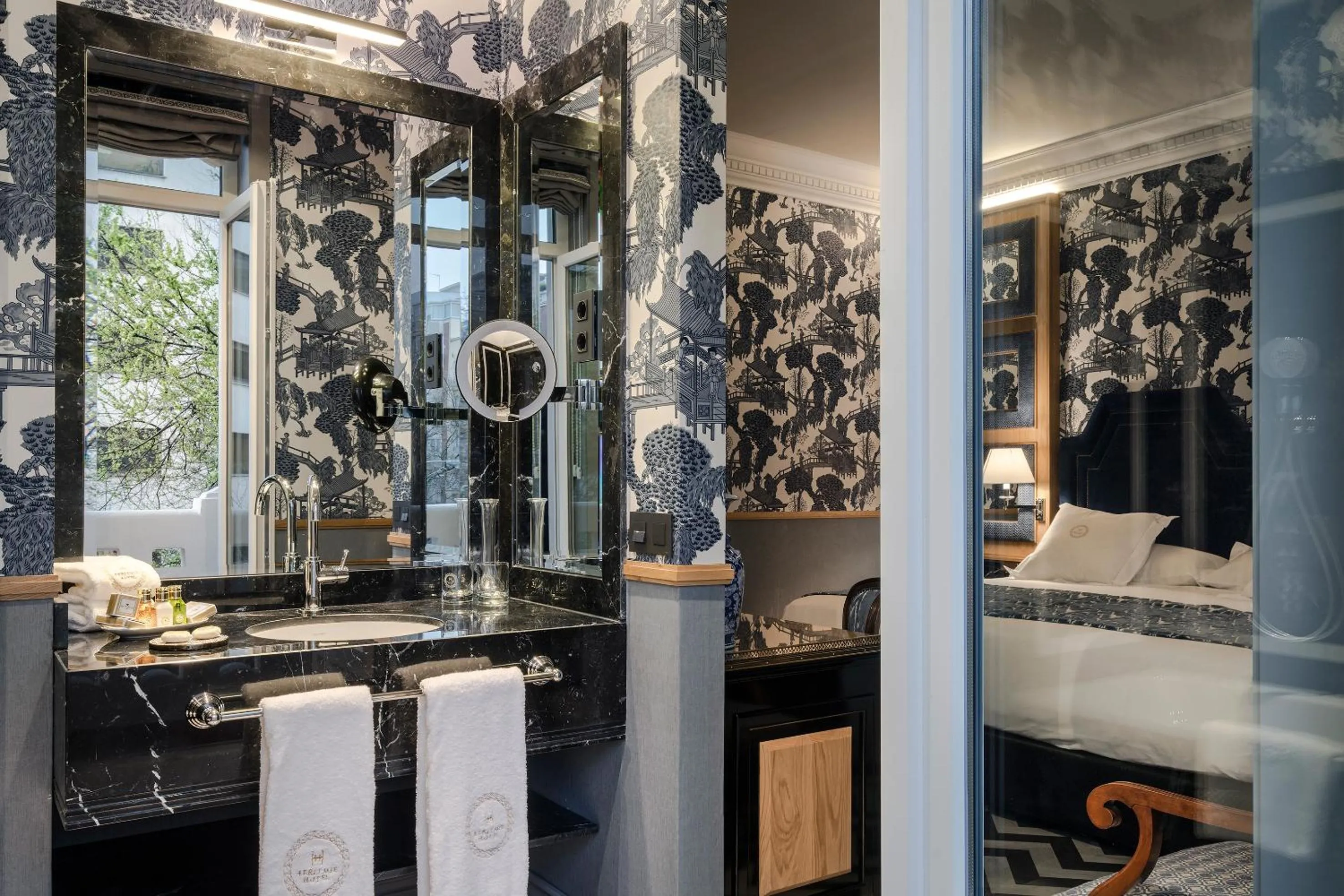 Bathroom in Relais & Châteaux Heritage Hotel