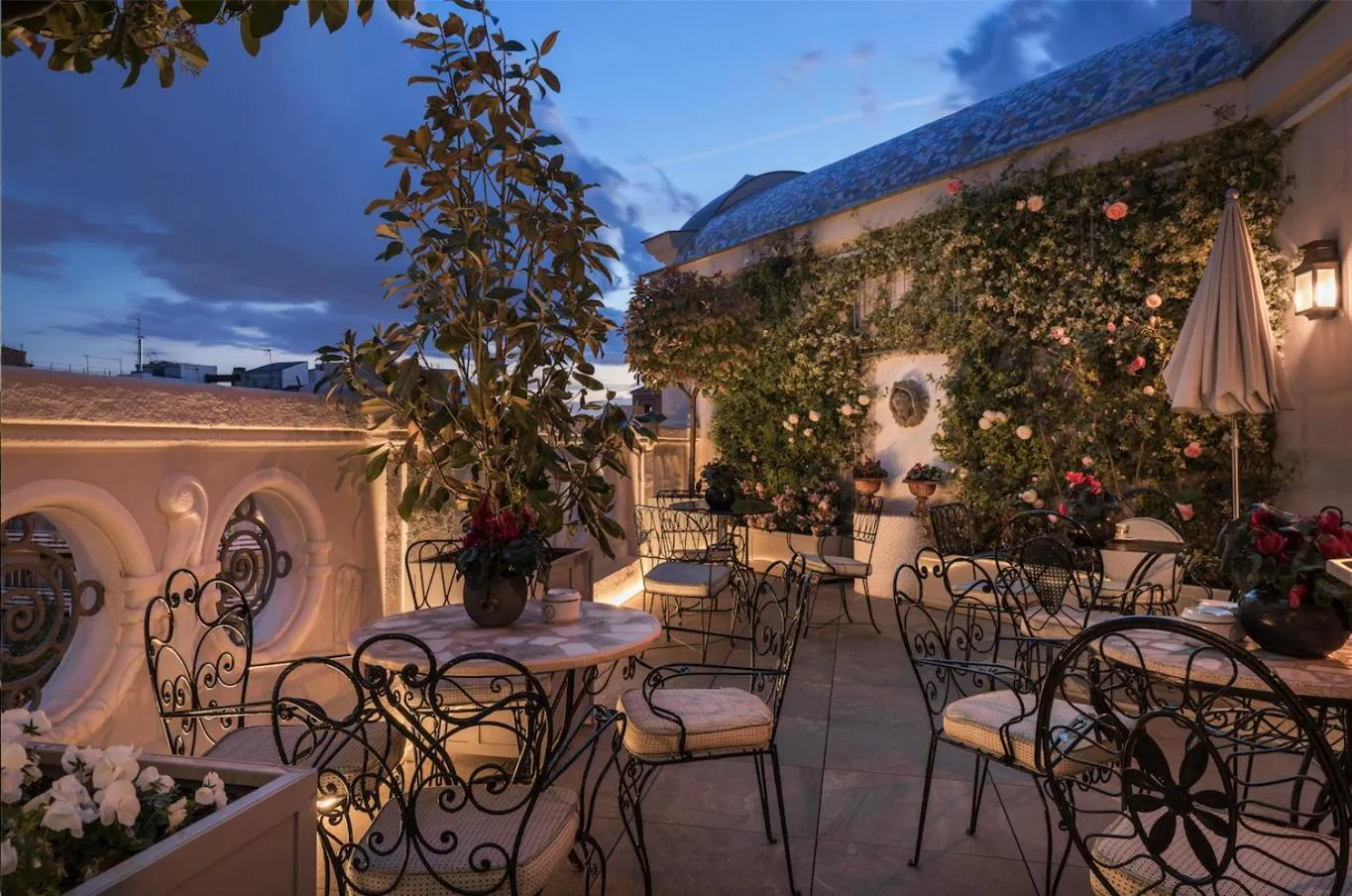 Balcony/Terrace in Relais & Châteaux Heritage Hotel