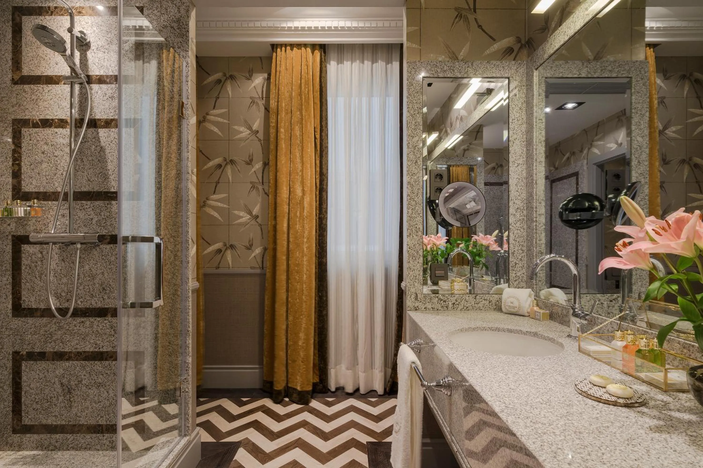 Bathroom in Relais & Châteaux Heritage Hotel