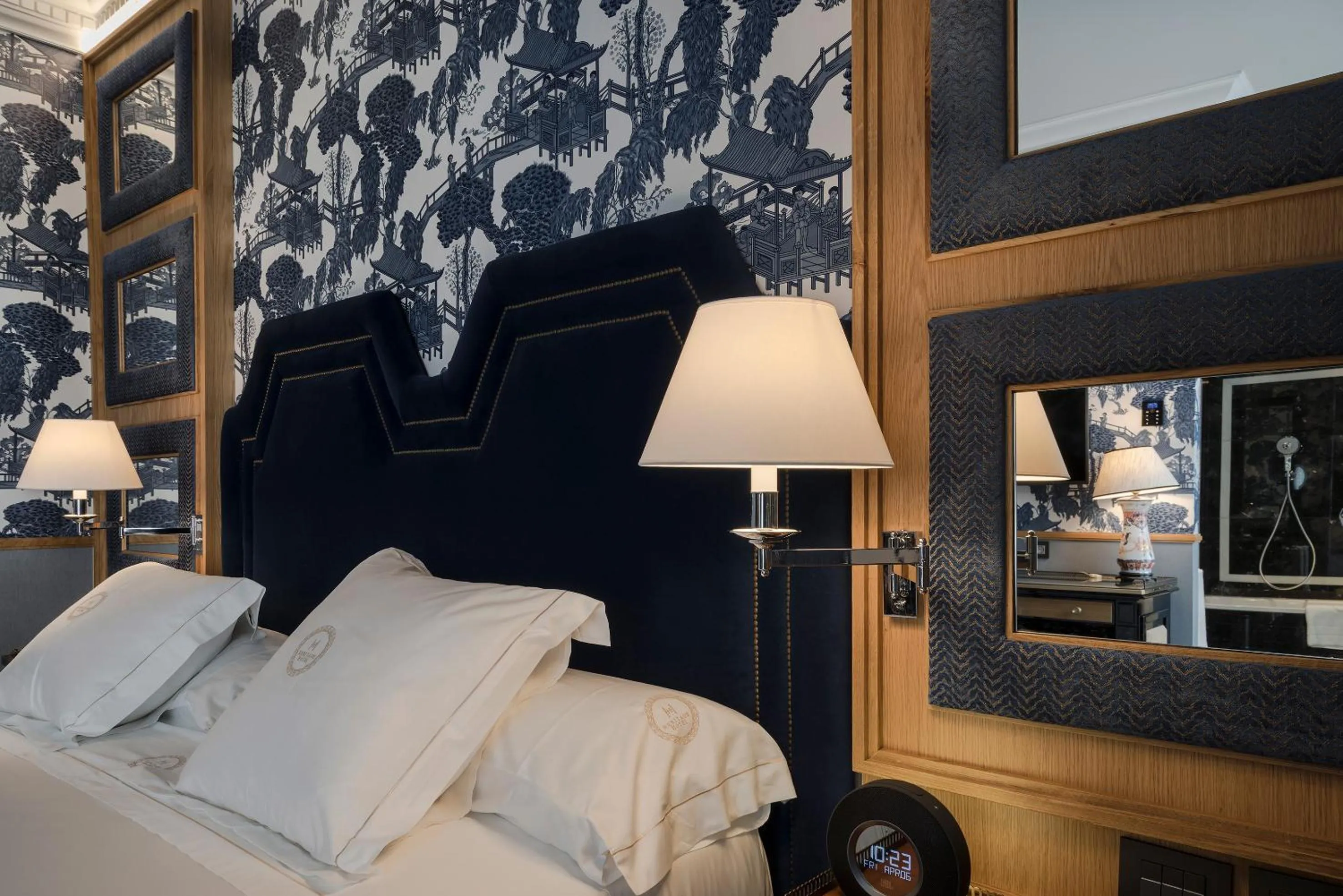 Bed in Relais & Châteaux Heritage Hotel