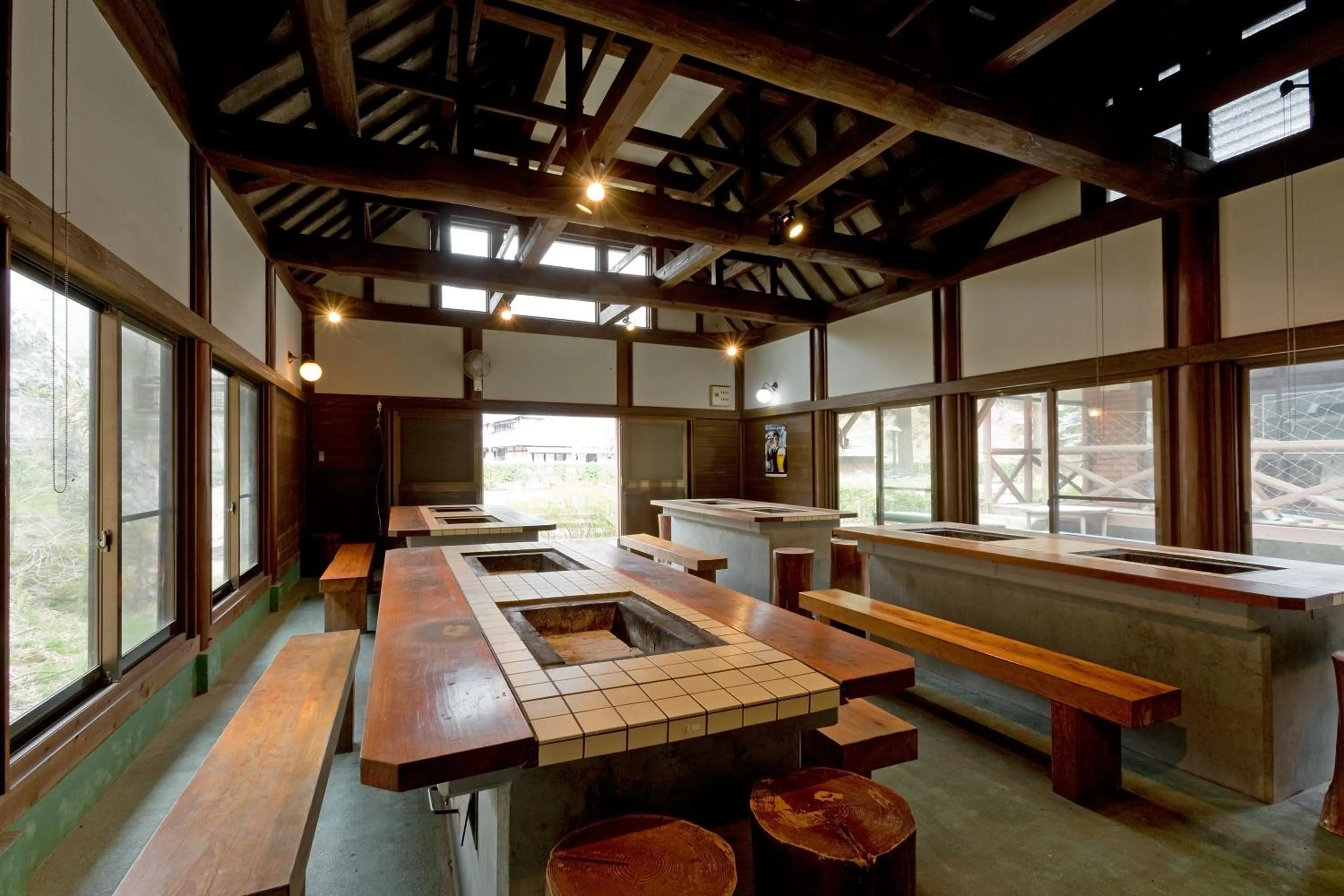 BBQ facilities in Hiyoshi Forest Resort Yamanoie