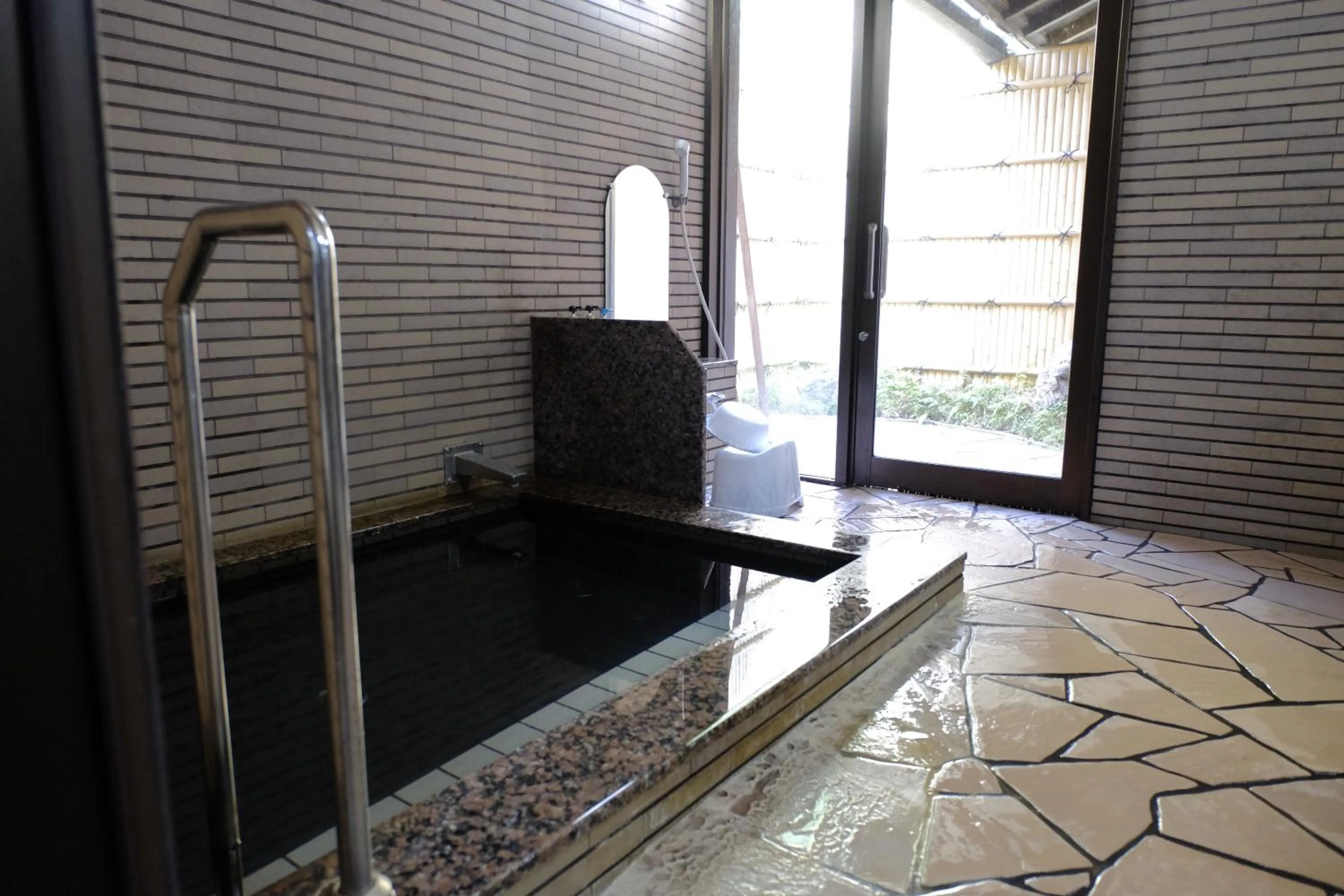 Hot Spring Bath in Hiyoshi Forest Resort Yamanoie