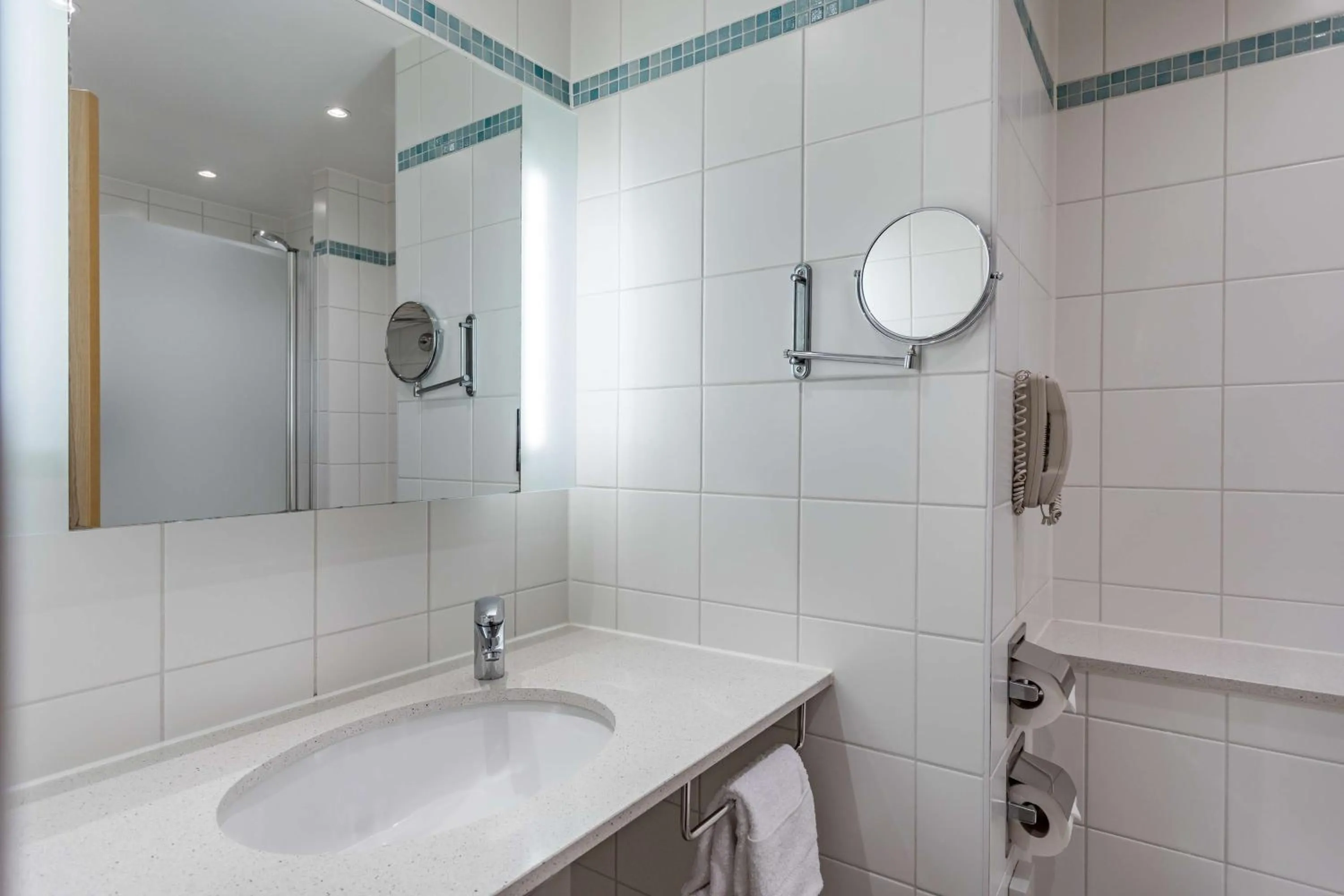 Bathroom in Radisson Blu Hotel London Stansted Airport