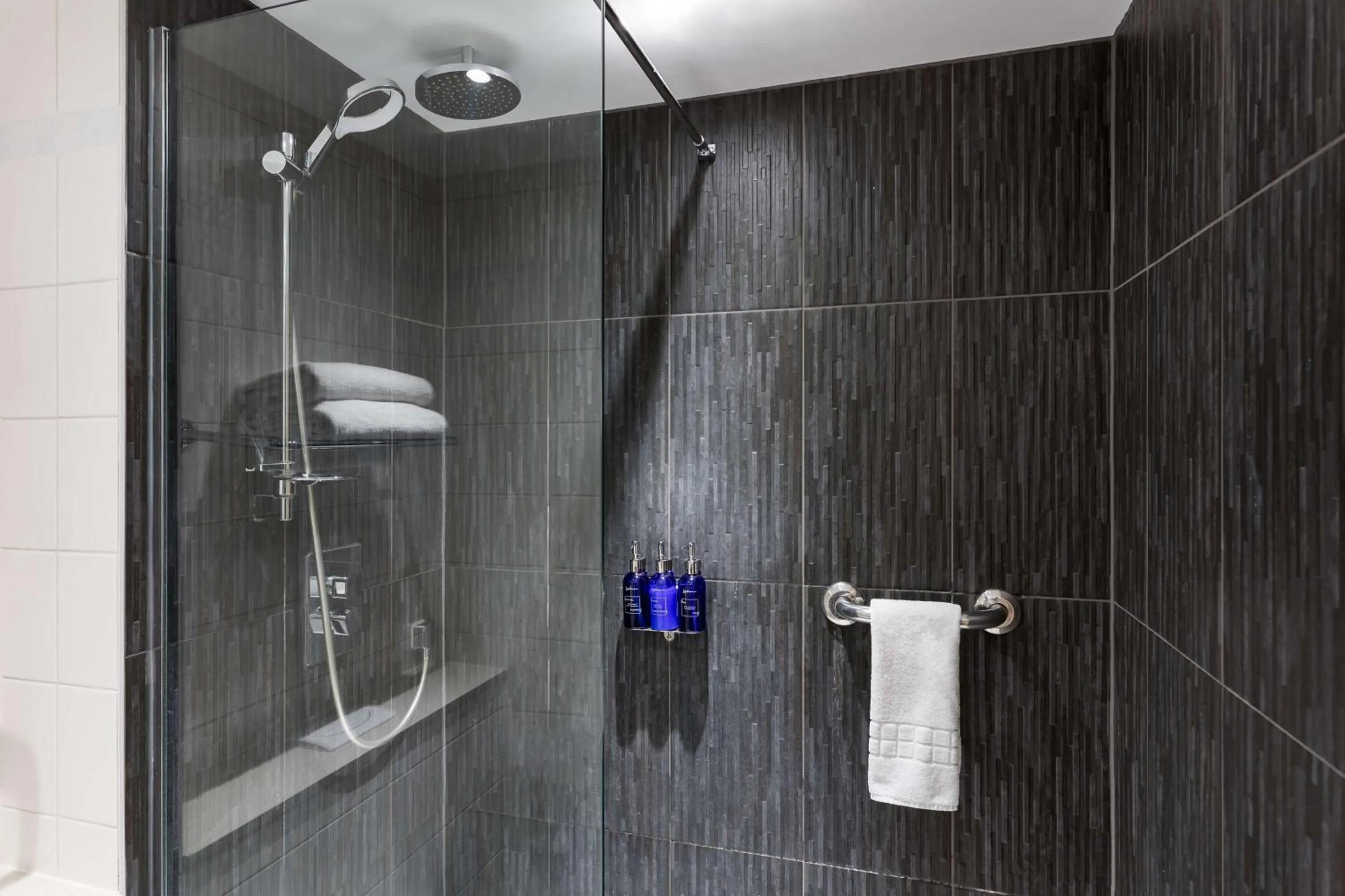 Shower in Radisson Blu Hotel London Stansted Airport