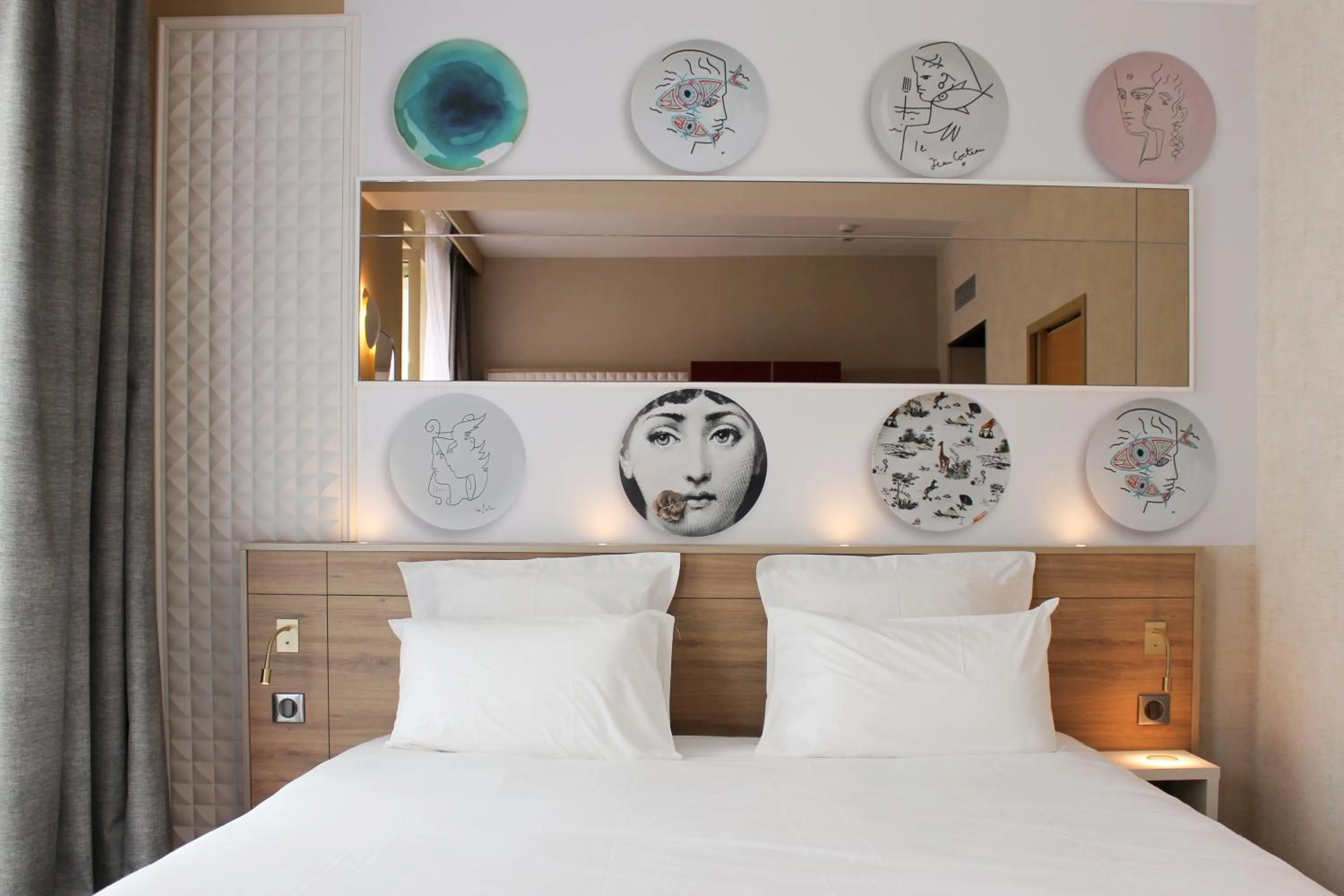 Bed in Brit Hotel Limoges Centre Gare - Hôtel & Spa