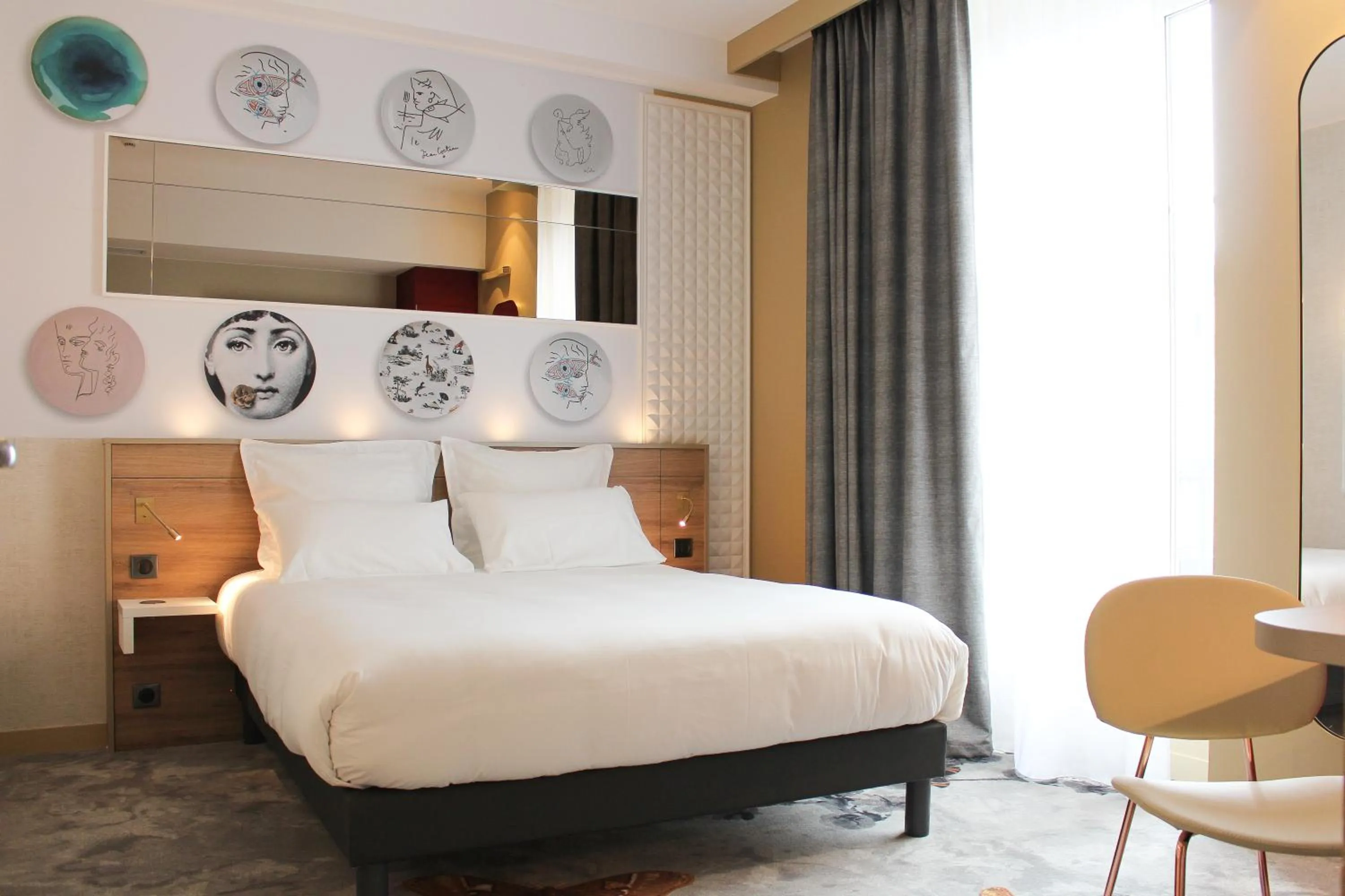 Bed in Brit Hotel Limoges Centre Gare - Hôtel & Spa