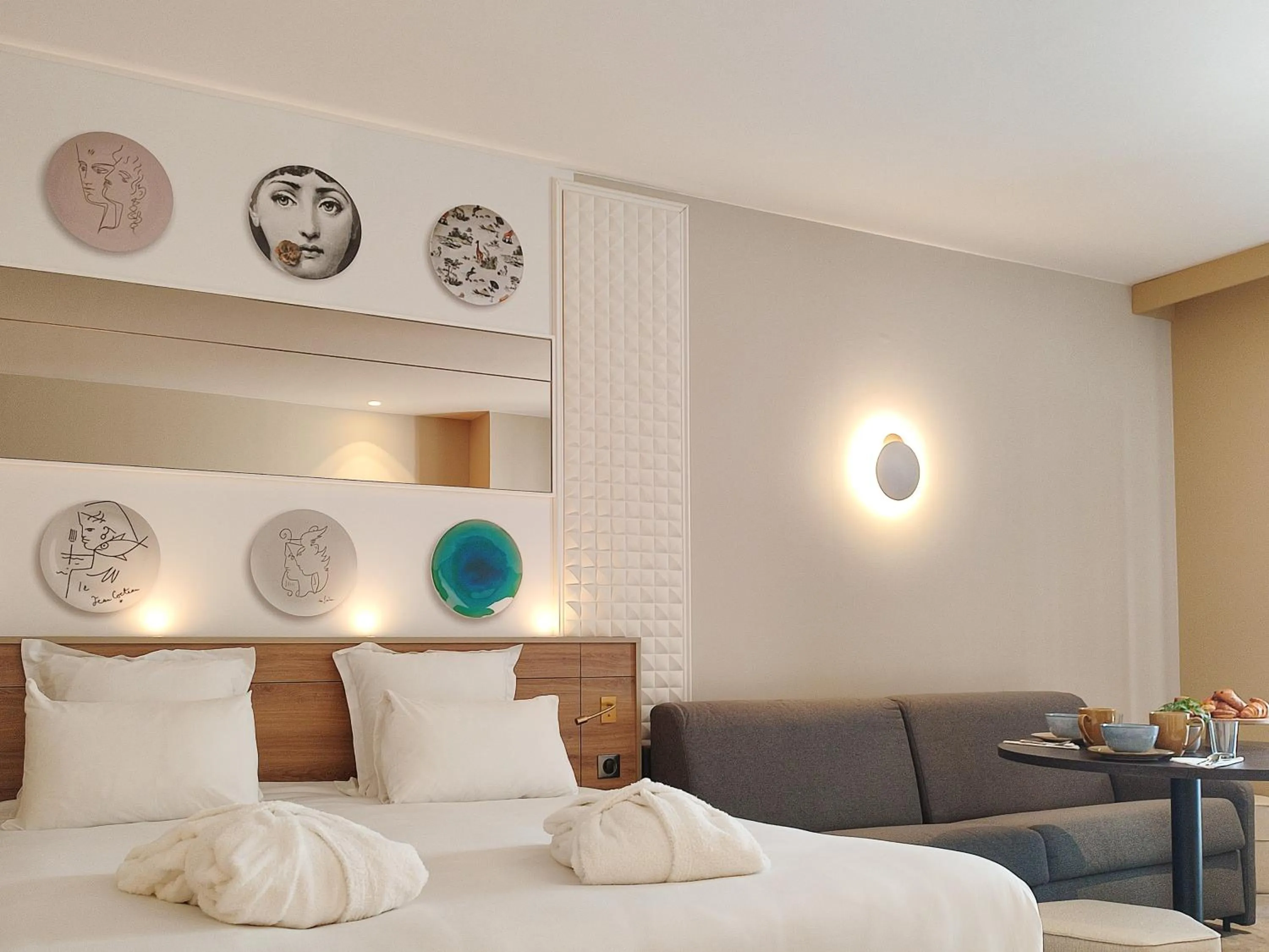 Bed in Brit Hotel Limoges Centre Gare - Hôtel & Spa