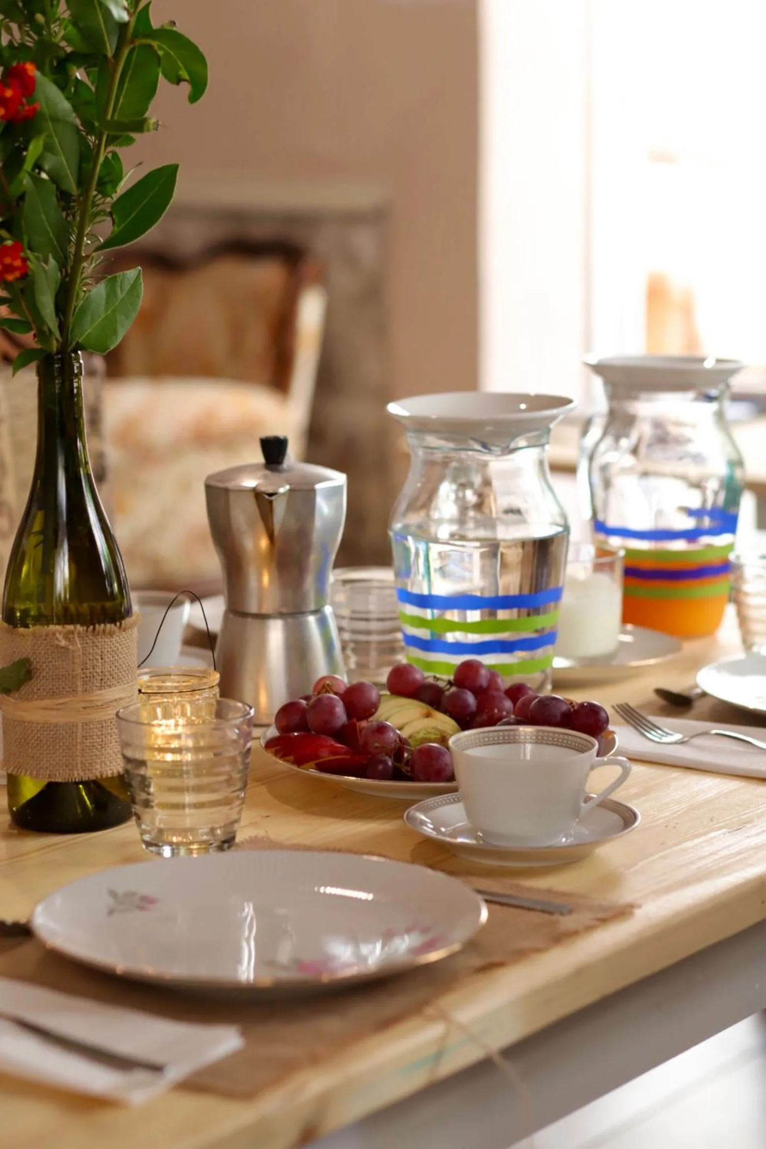 Buffet breakfast in Corte Boero Bed&Breakfast