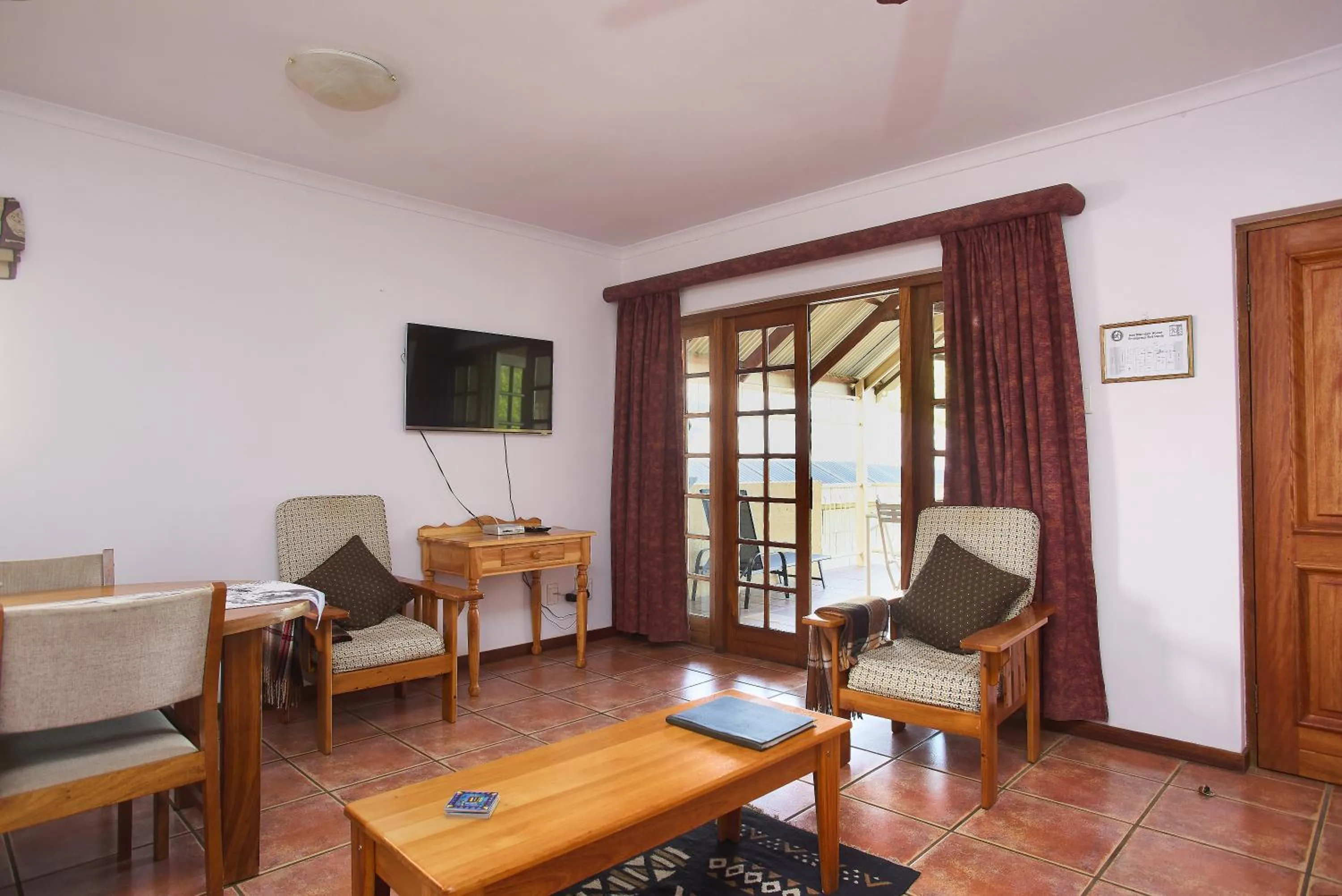 Seating area in Red Mountain House